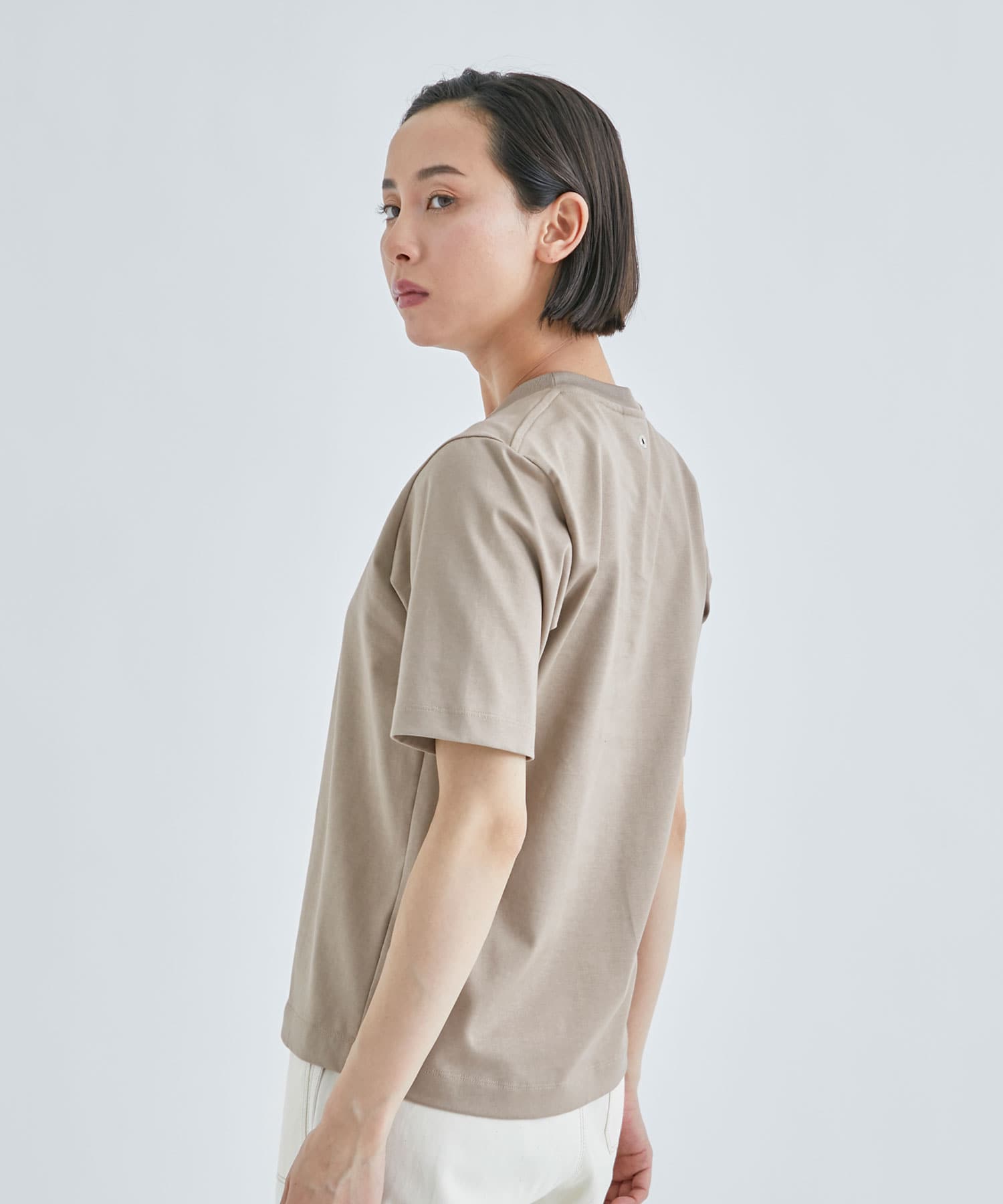 別注 COTTON JERSEY COMPACT T-SHIRT CINOH