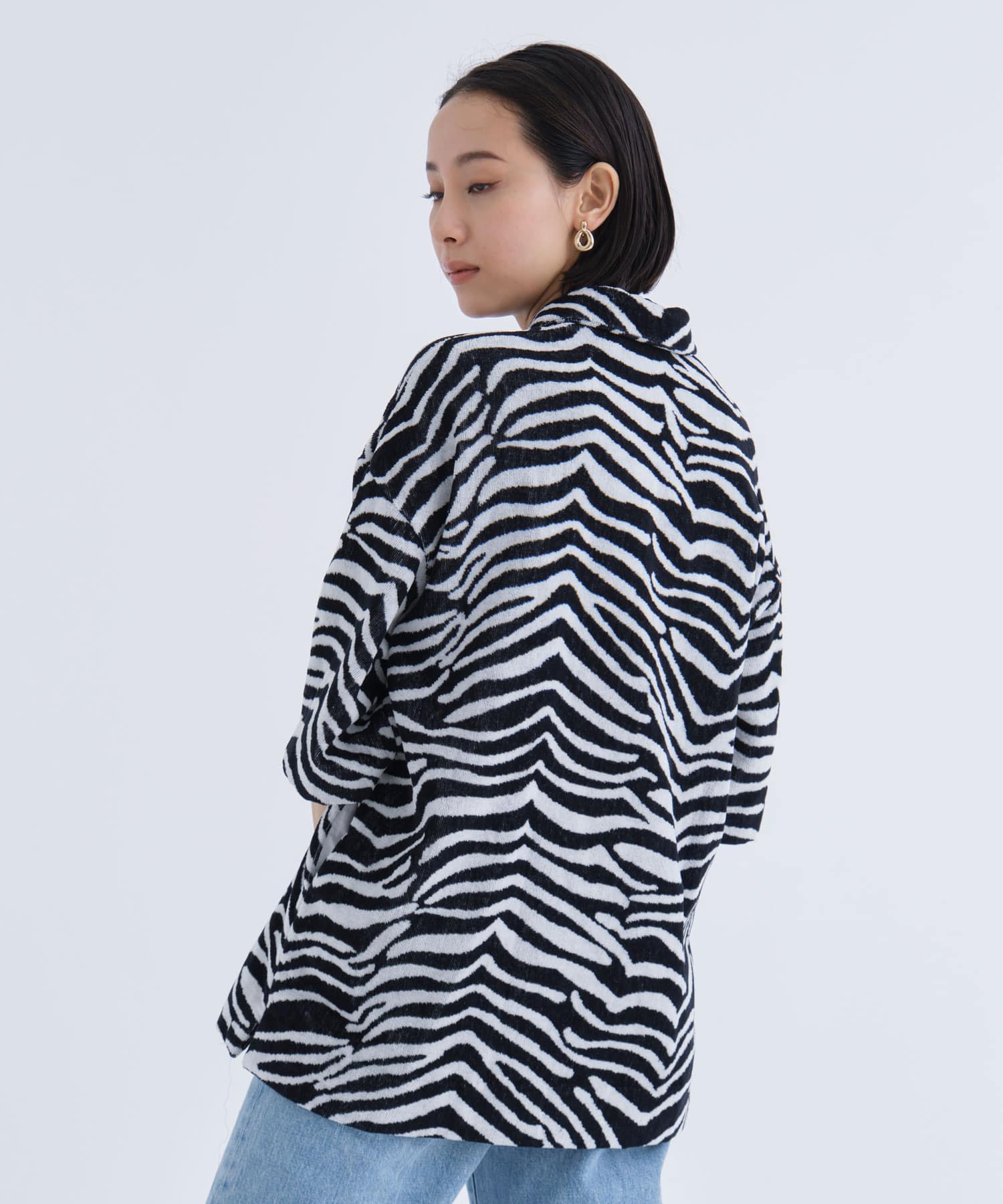 Zebra Pile Pullover INSCRIRE