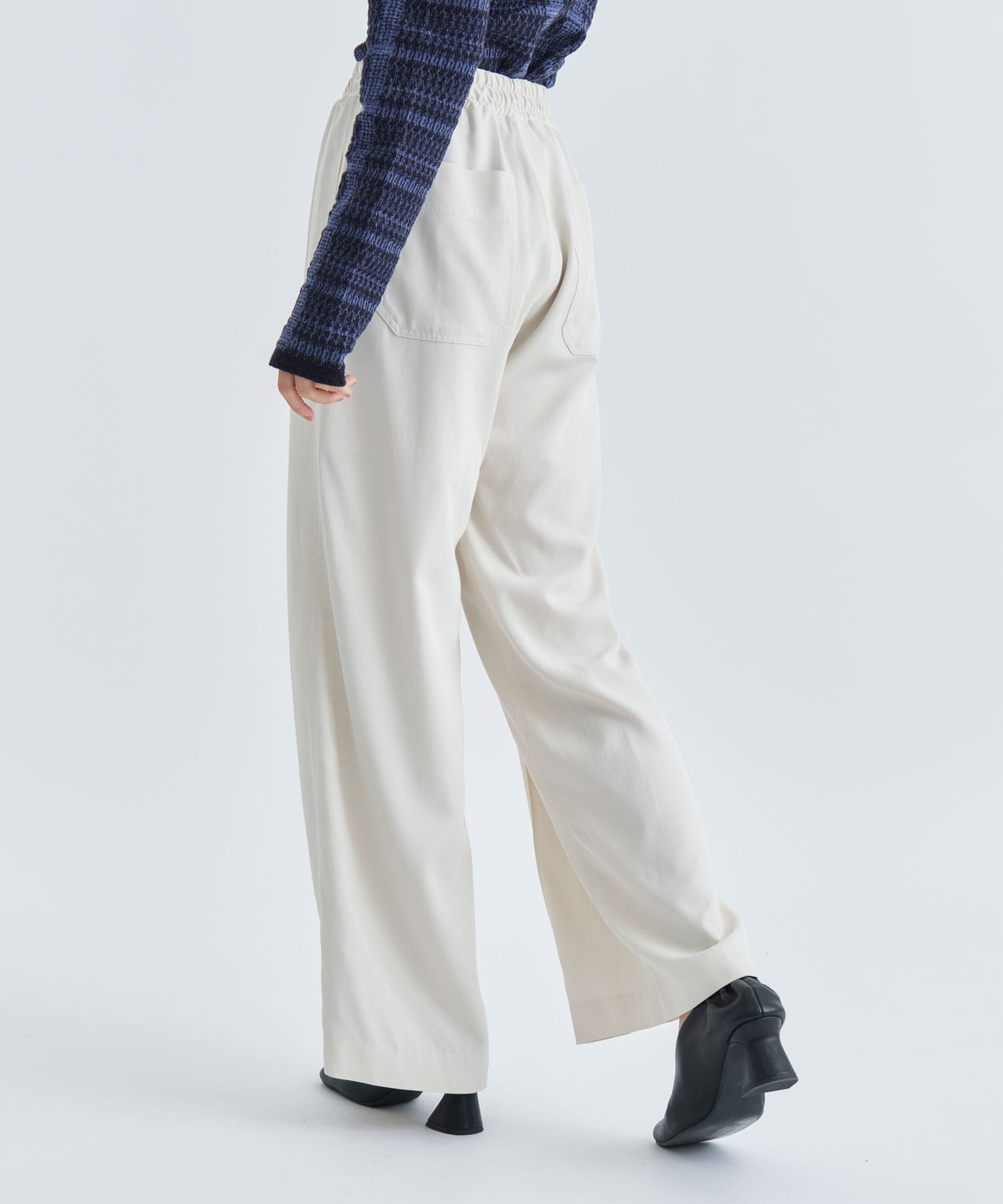 EX.RAYON TWILL RELAX PANTS(34 IVORY): CINOH: WOMEN｜THE TOKYO ...