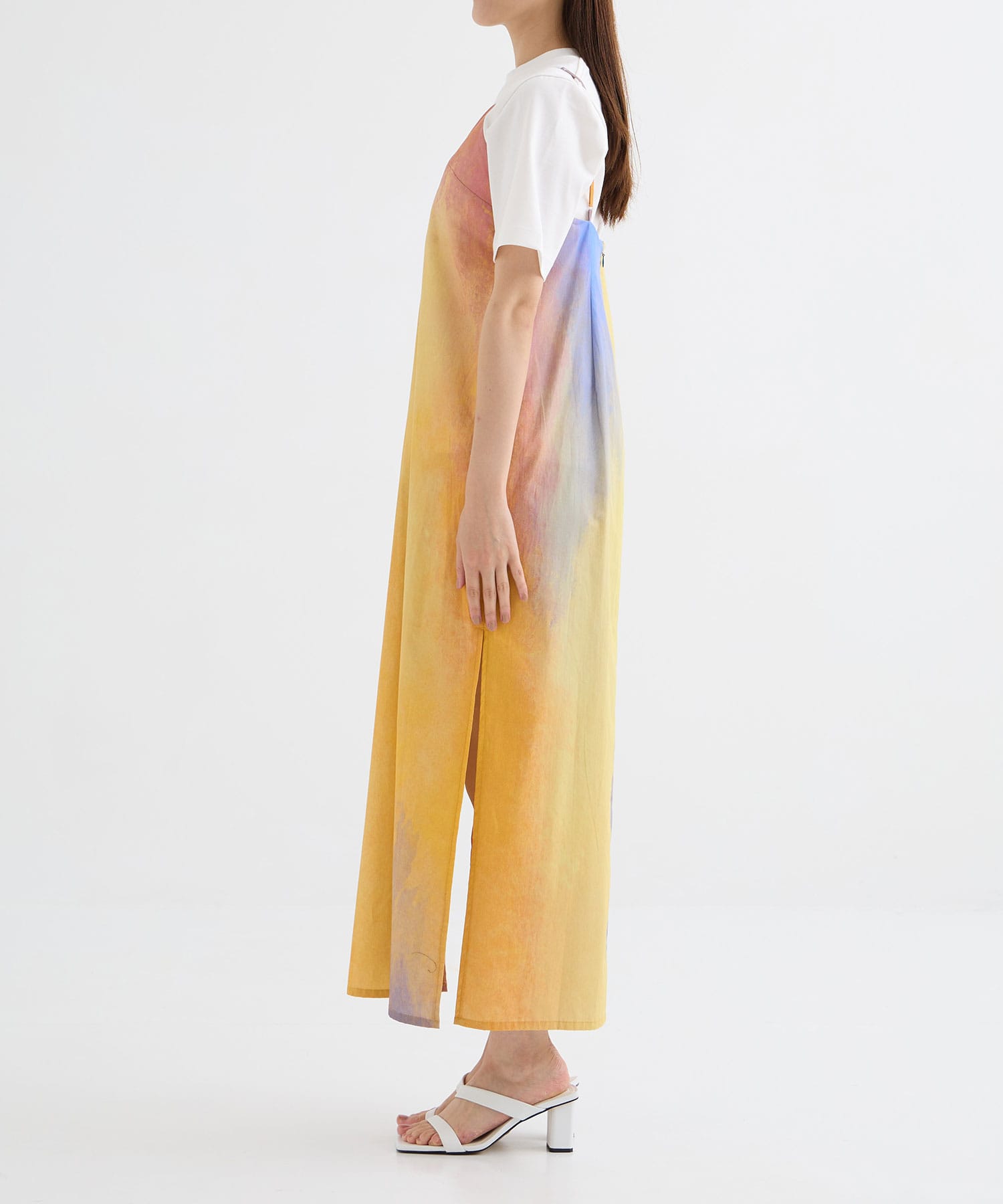 PRINTED SLIP DRESS SATORU SASAKI