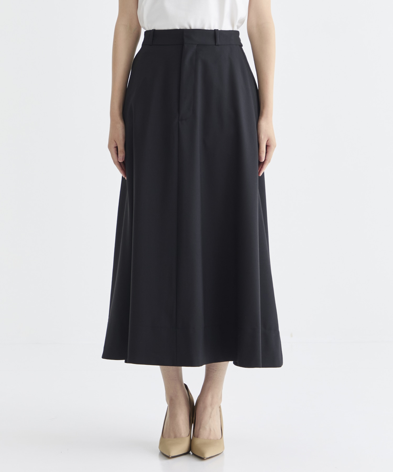 Light Washable Flare Skirt THE TOKYO