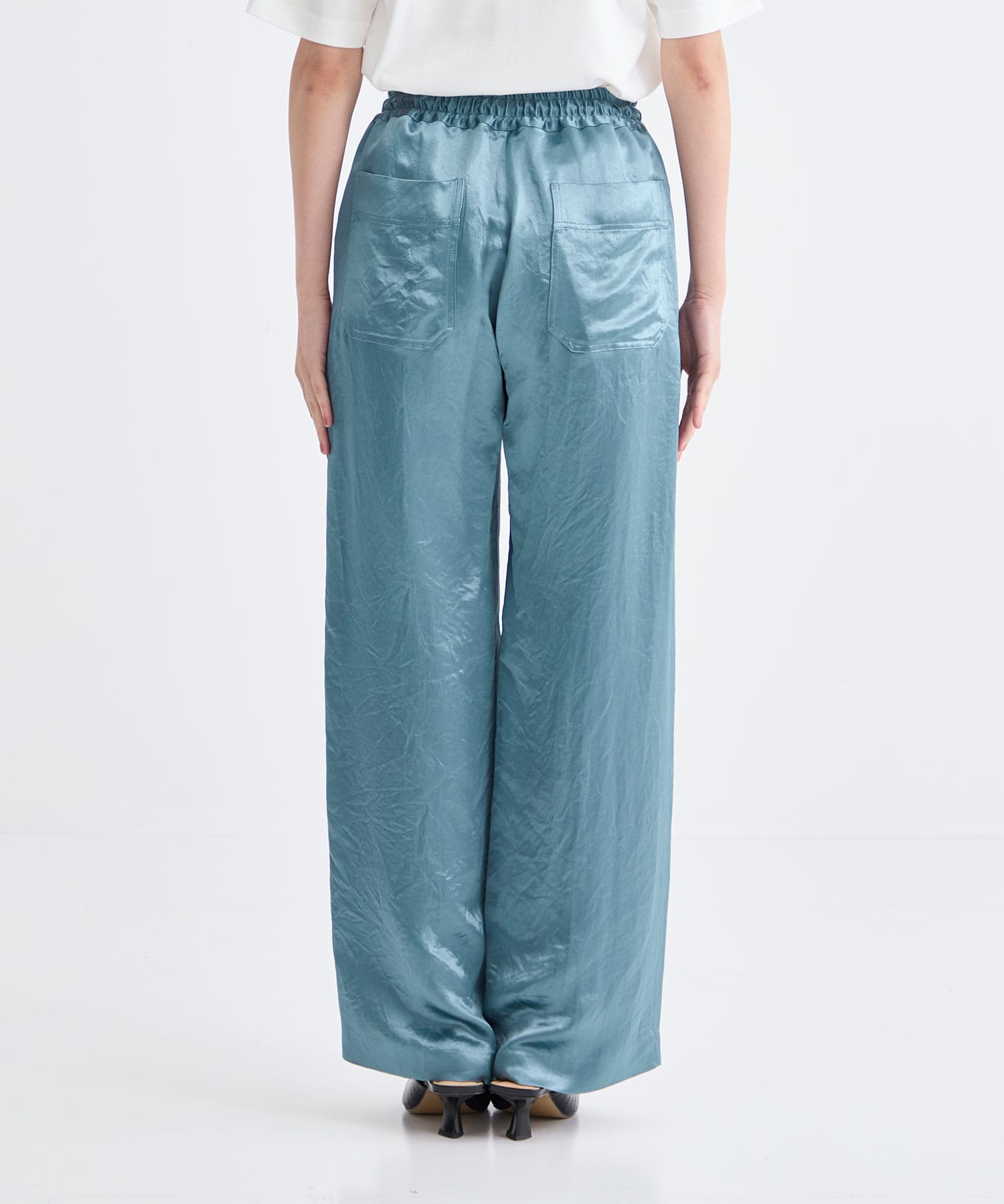 SATIN RELAX PANTS CINOH