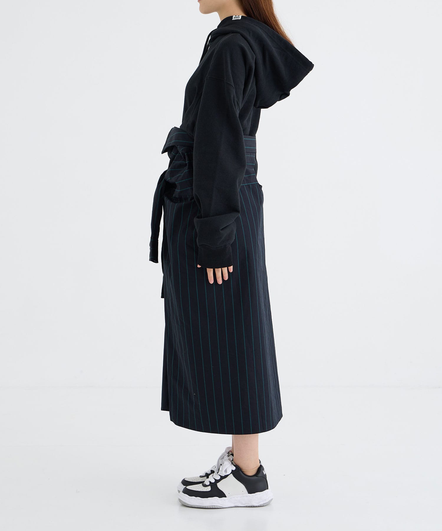 HOODIE COMBINED DRESS Maison MIHARA YASUHIRO