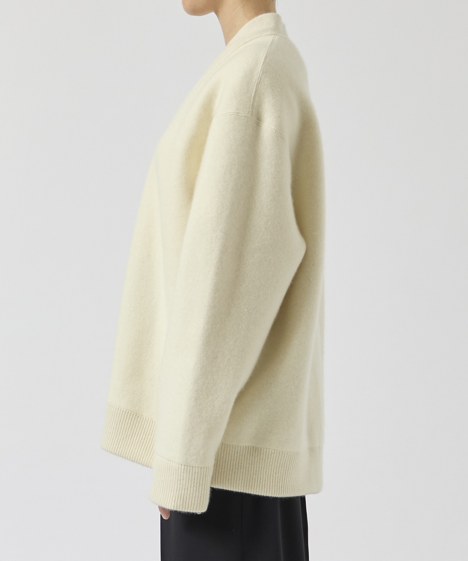 RERACS SNAP BUTTON KNIT CARDIGAN THE RERACS