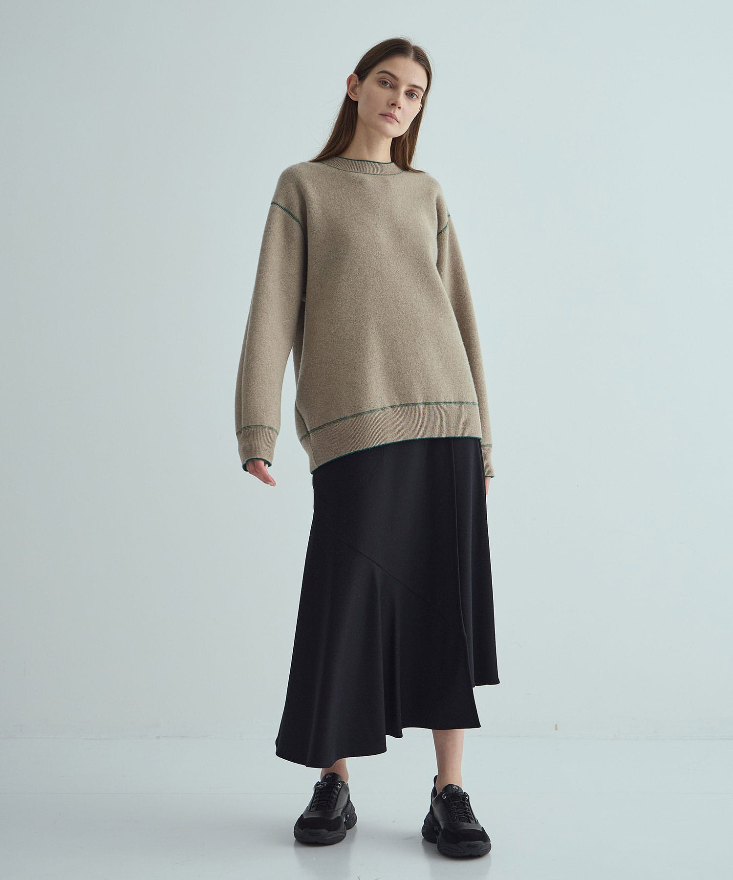 CASHMERE REVERSIBLE PULLOVER THE TOKYO