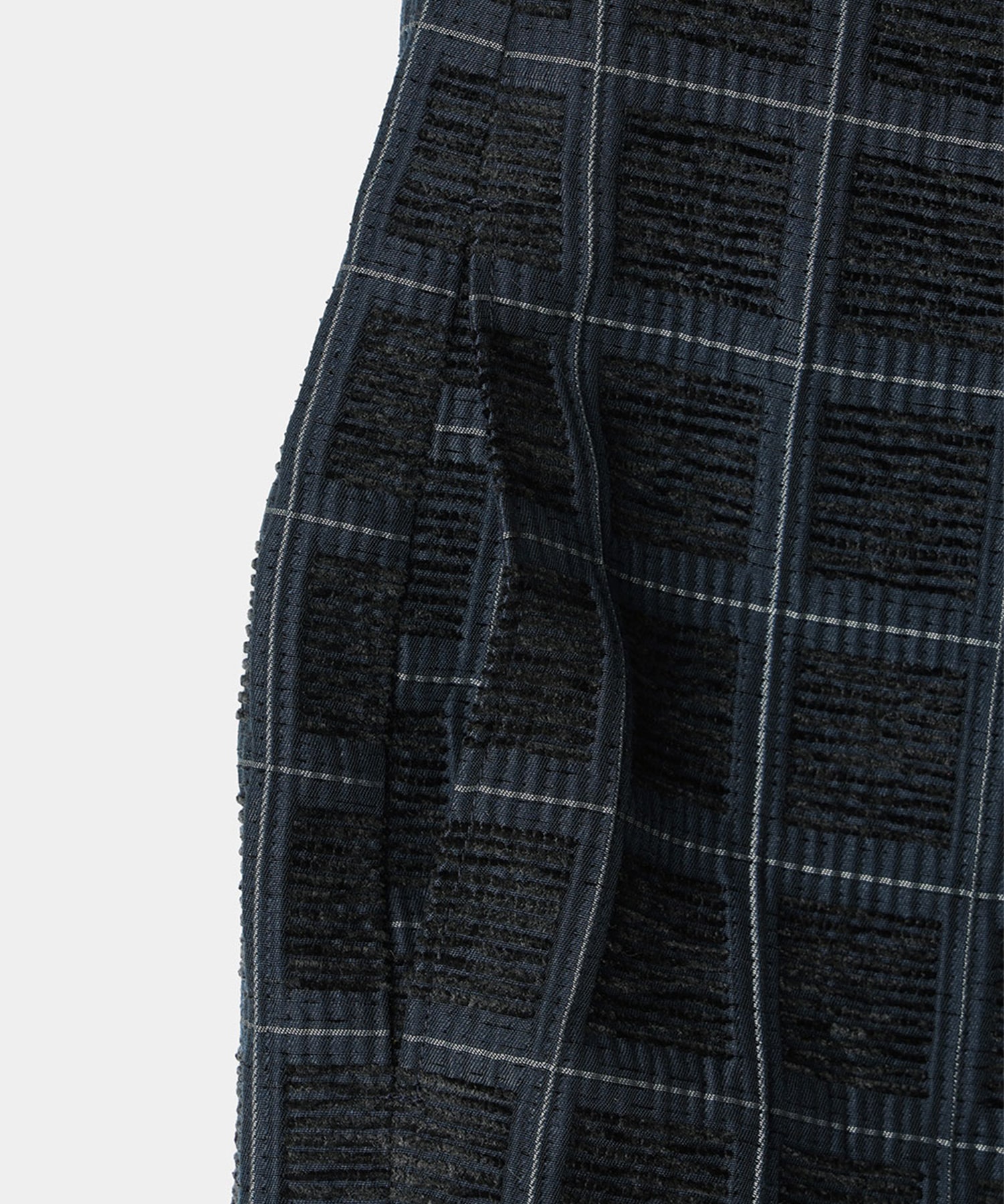 velvet jacquard check pants Louren