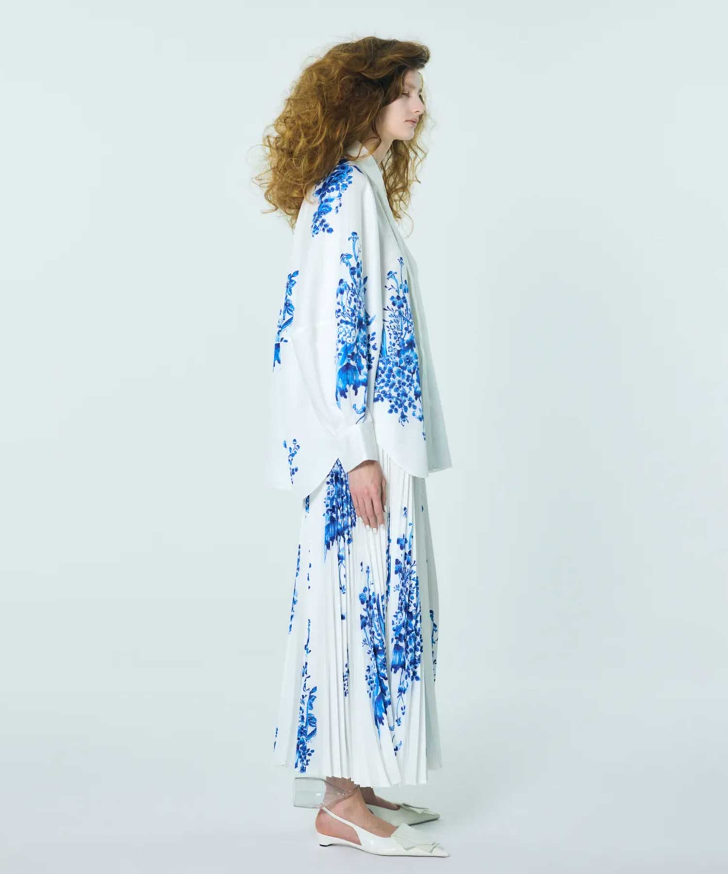 CIRCLE DORAPE SHIRT ENFOLD