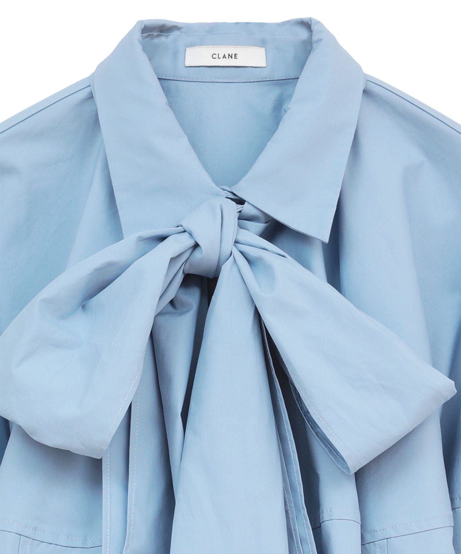 RIBBON TIED COMPACT SHIRTS CLANE