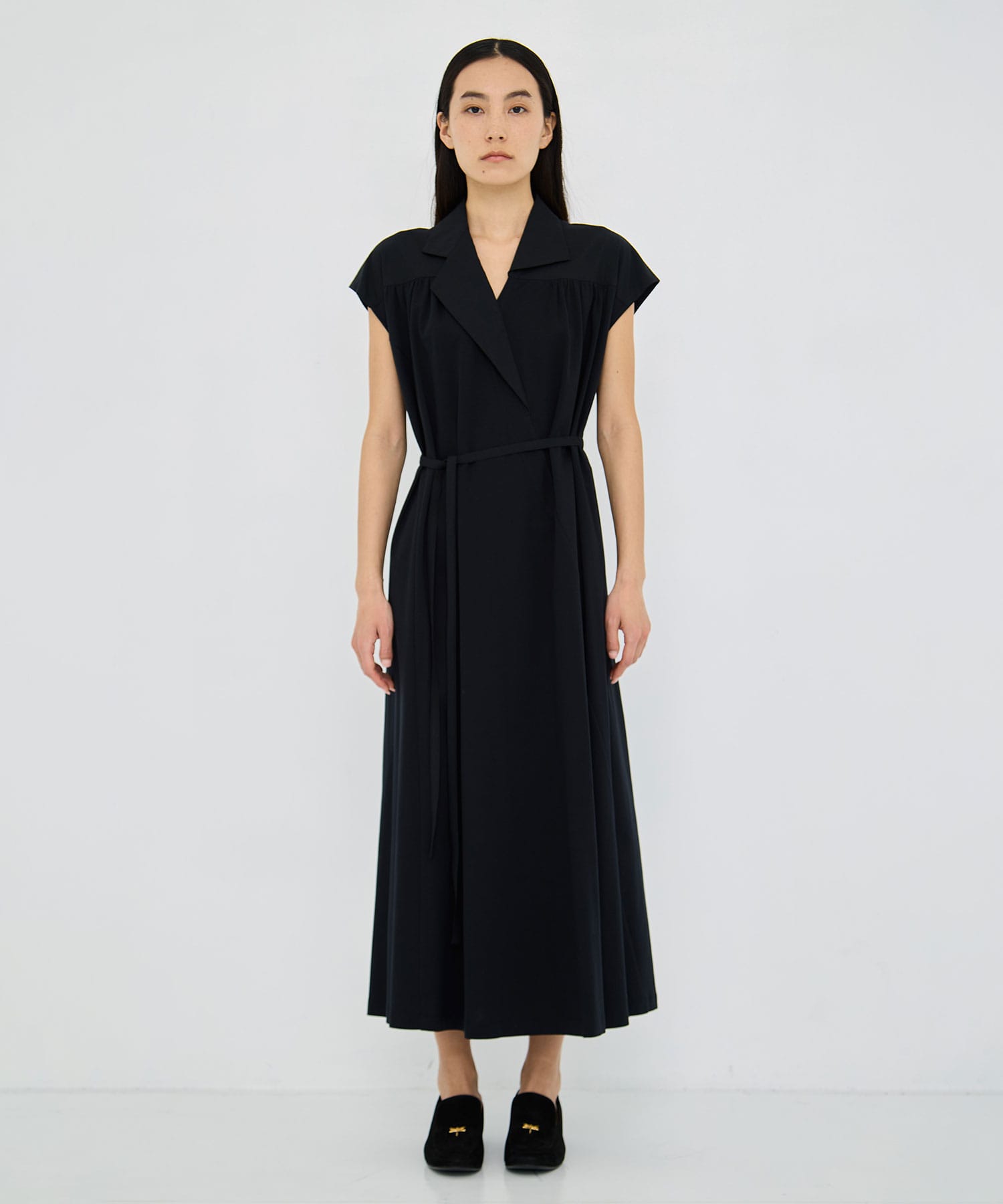 Silva combi tex jersey dress AKIRANAKA