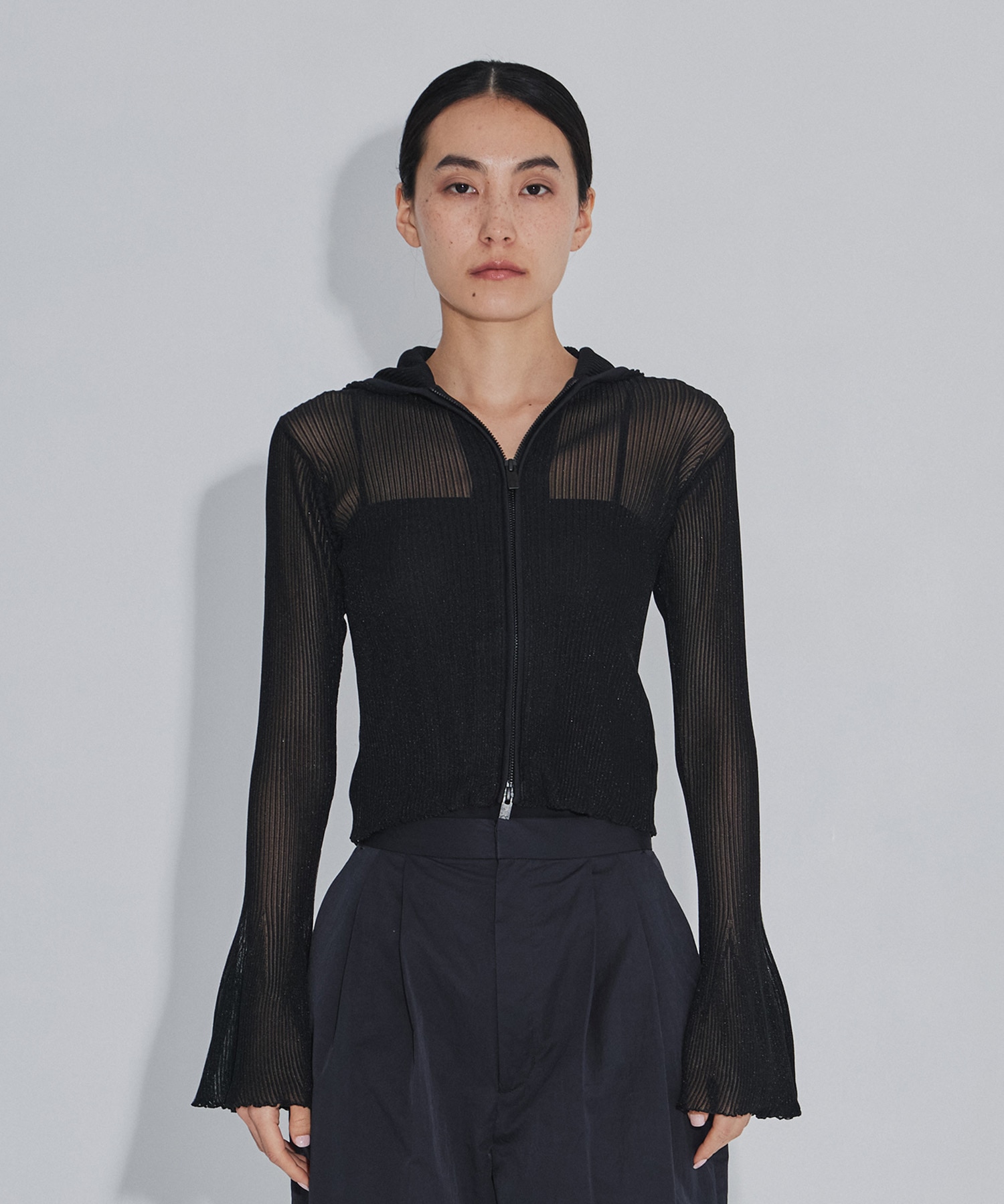 HYPHA LUCENT GLITTER HOODIE JACKET CFCL