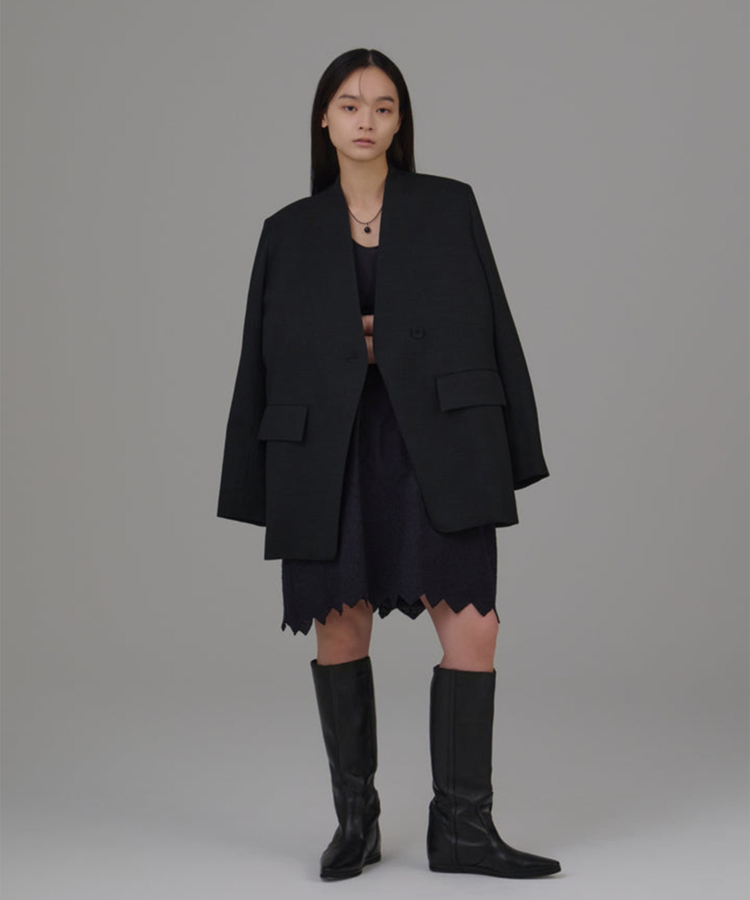 side slit jacket Louren