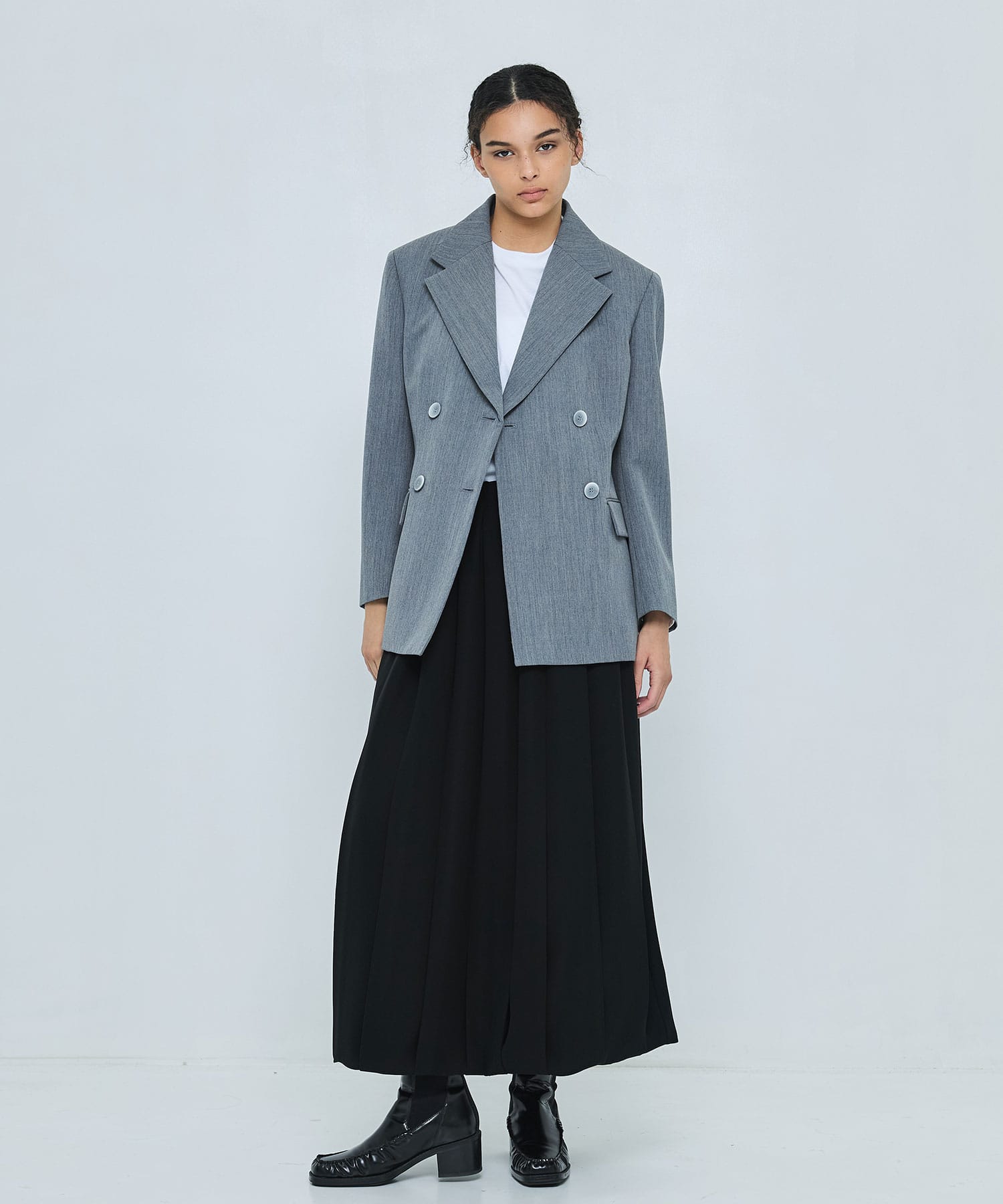 WIDE-SHOULDER DOUBLE JACKET ENFOLD