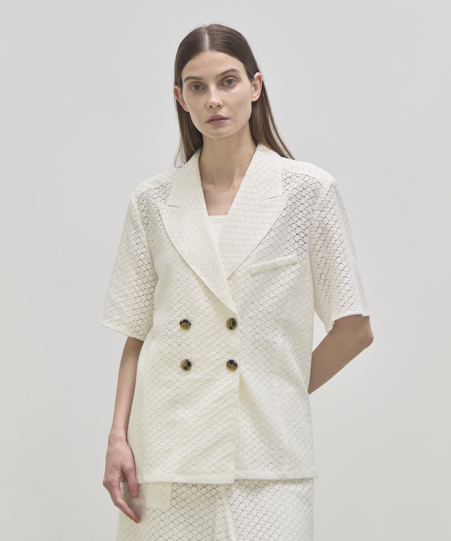 Sylvie lace shirts WH AKIRANAKA