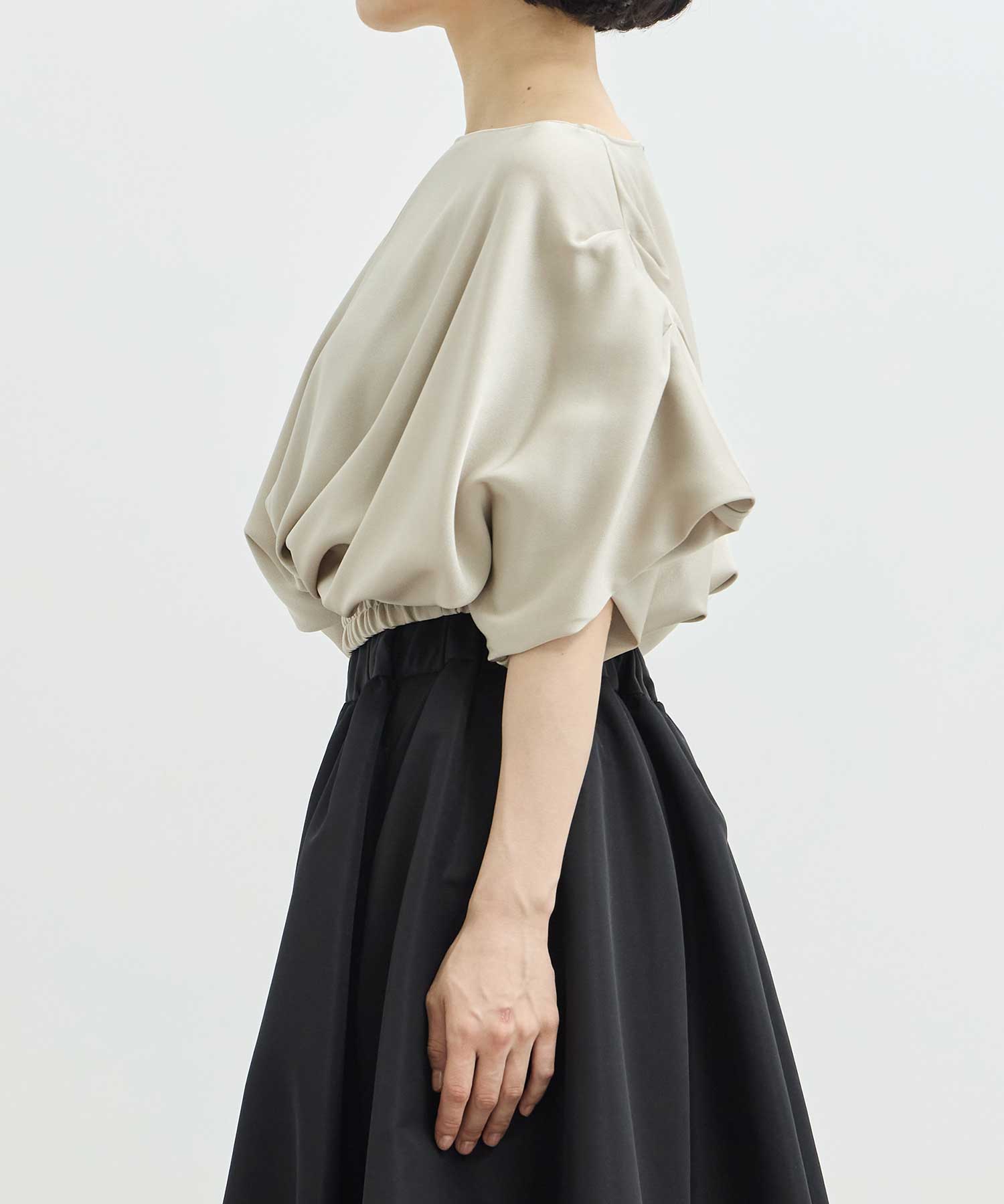 2way Satin Blouse THE TOKYO