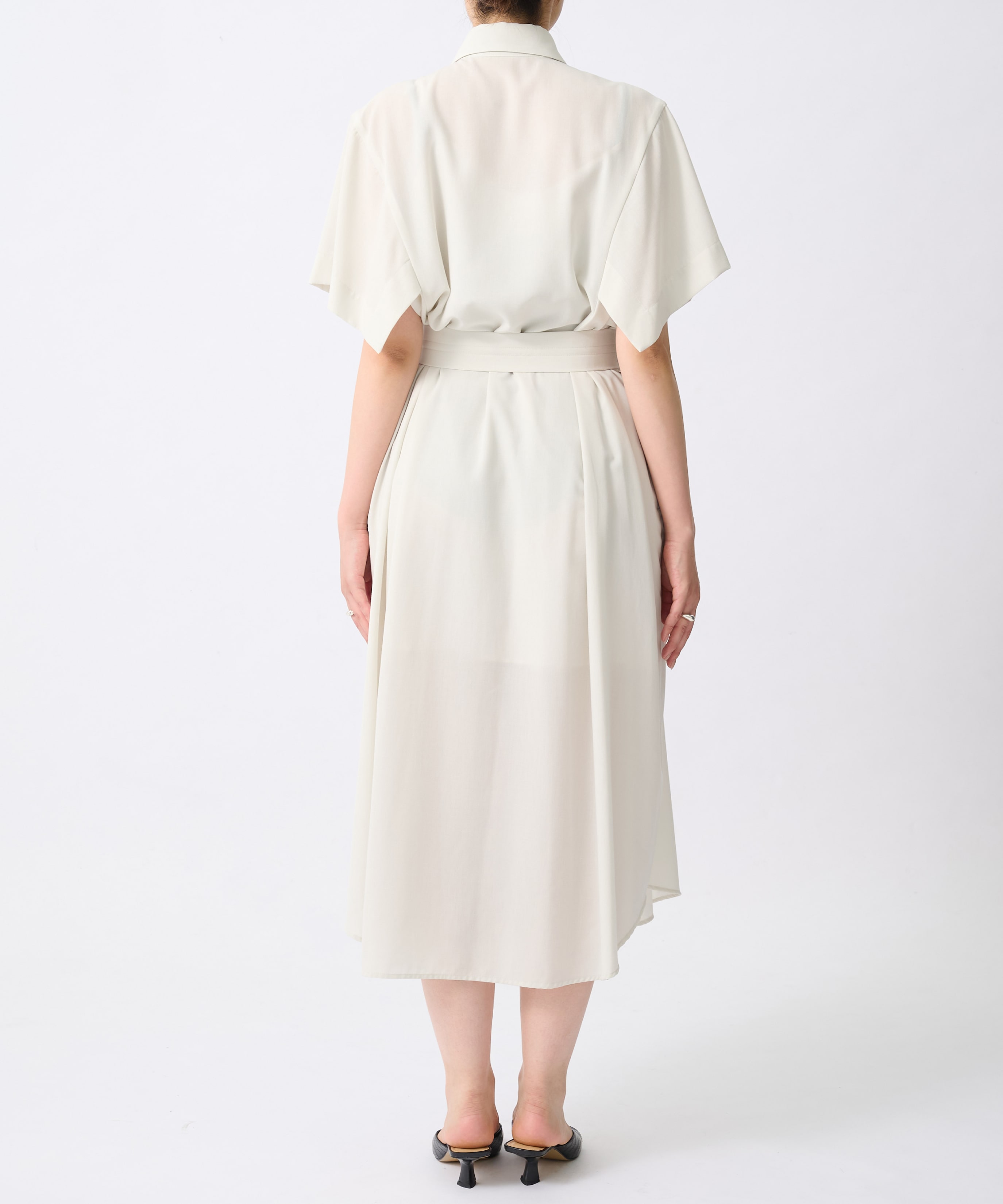 Square Sleeve Dress UJOH