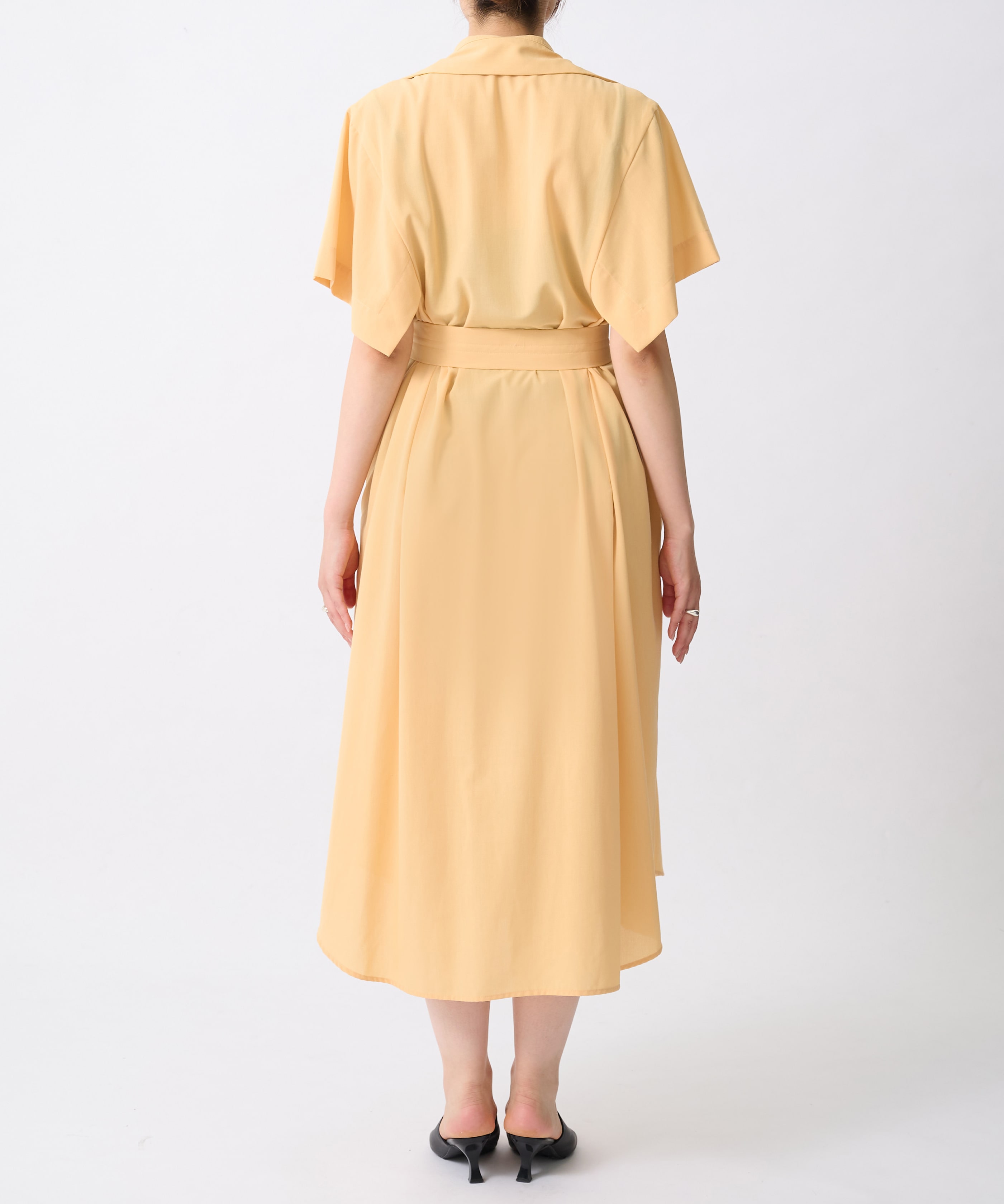 Square Sleeve Dress UJOH