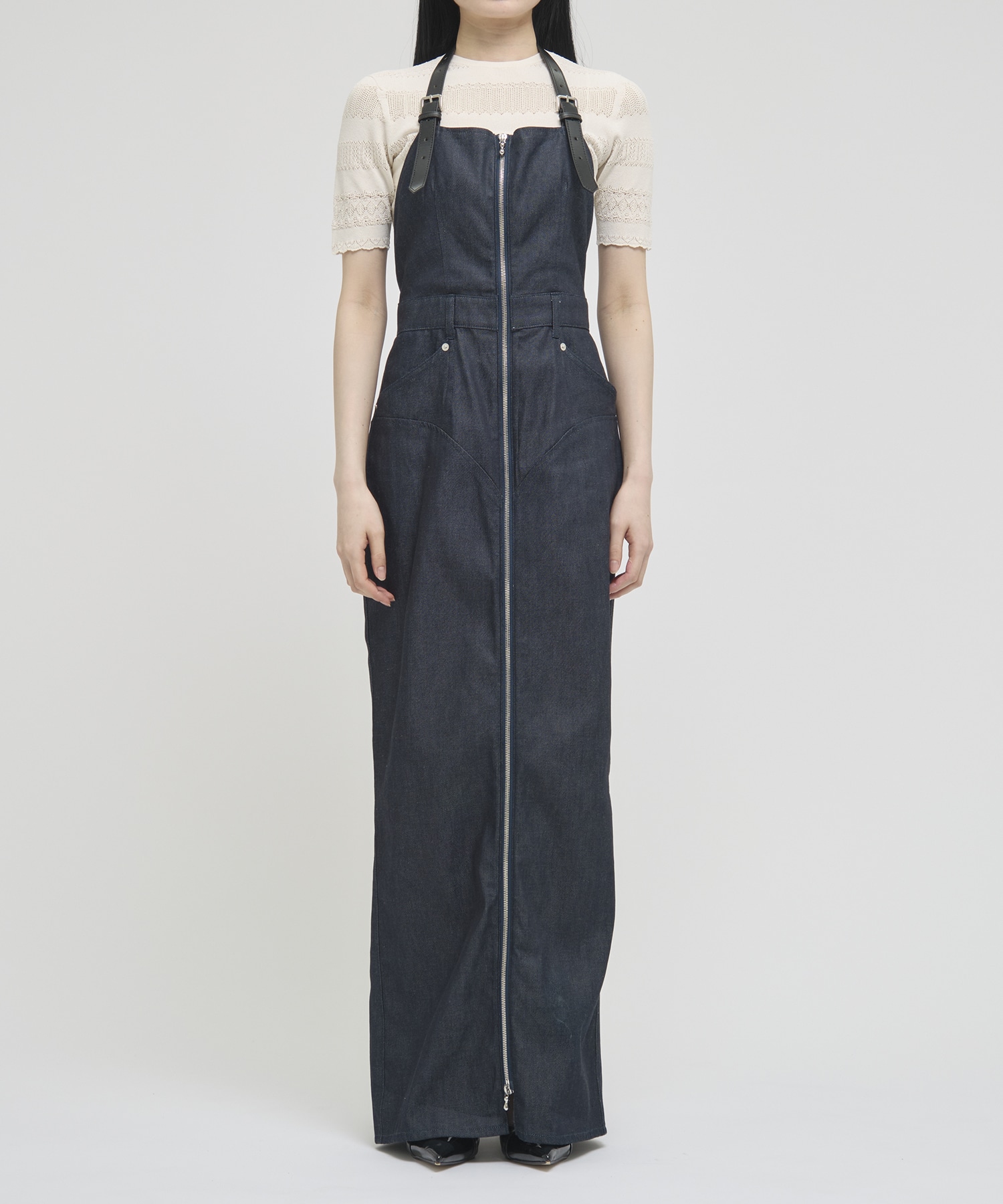 ORGANIC COTTON DENIM DRESS FETICO