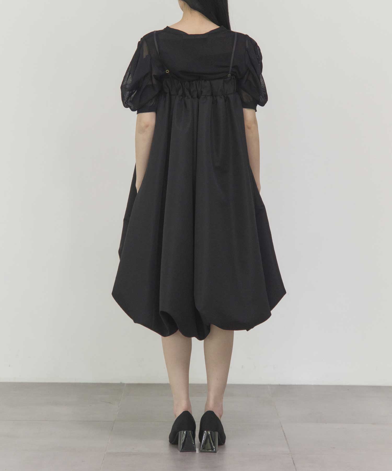 2way Balloon Bare Dress THE TOKYO