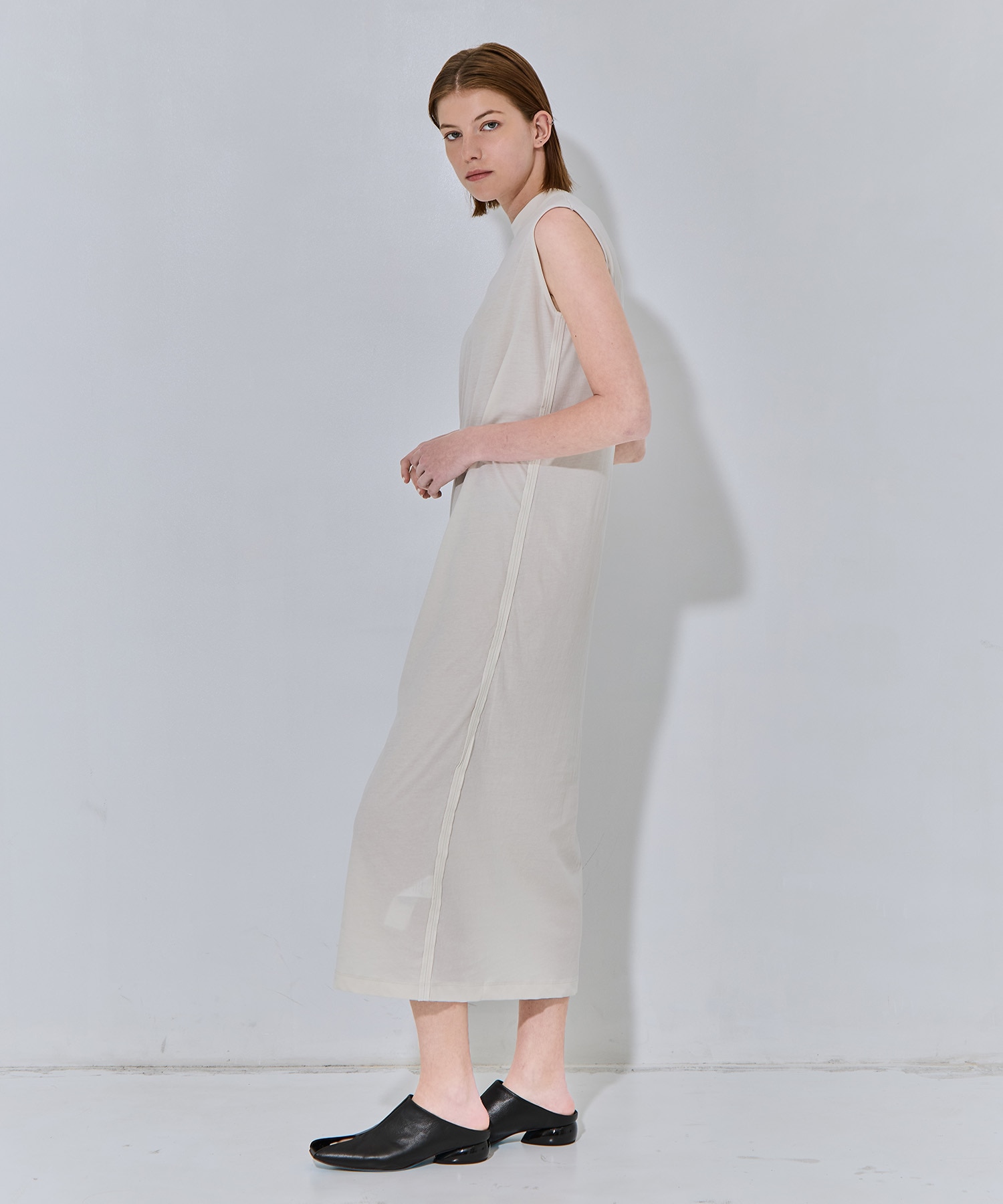FRESCA NUBUCK TANK TOP DRESS ATON