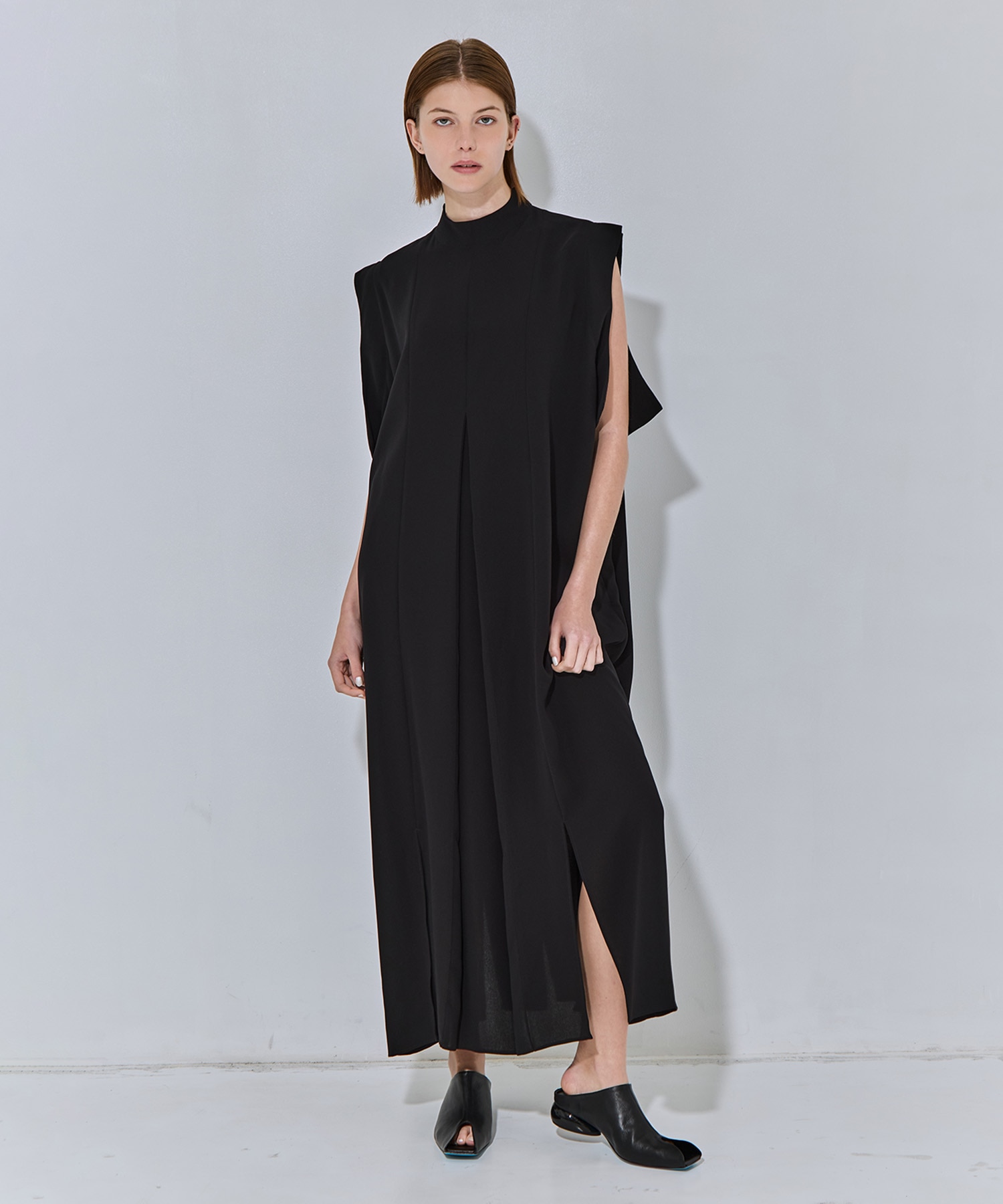 SHREDDER HEM DRESS ENFOLD