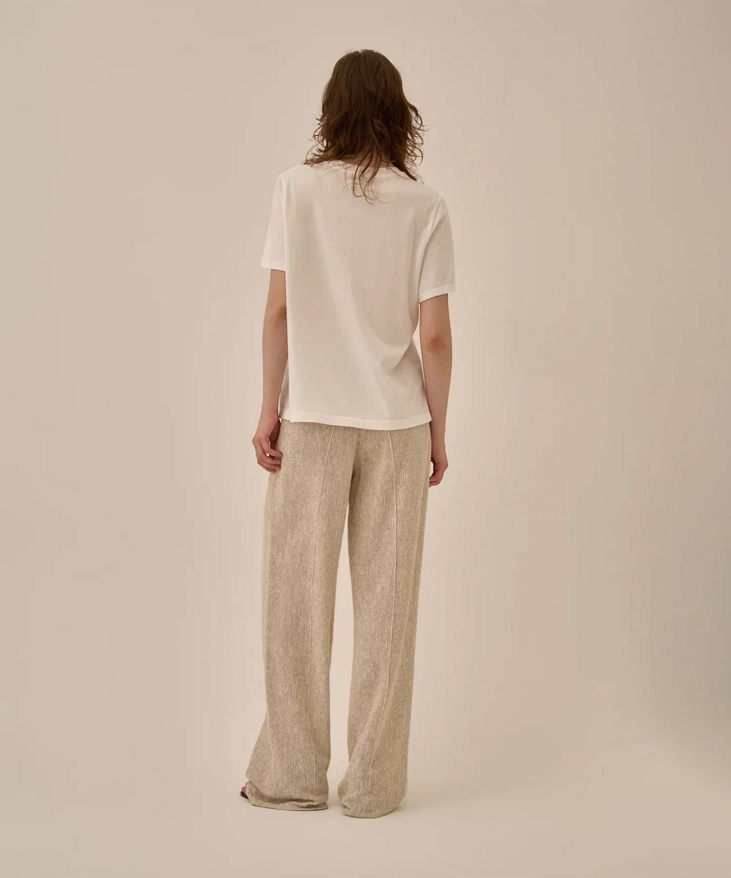 Line portrait T-shirt AKIRANAKA