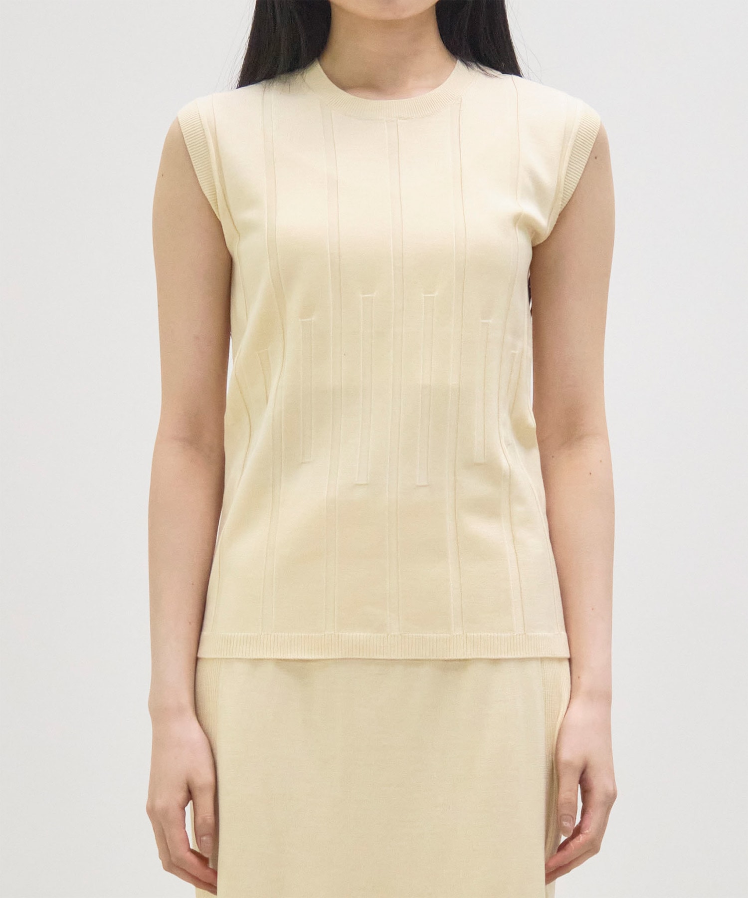 EX.Washable Silk Sleeveless Tops CINOH