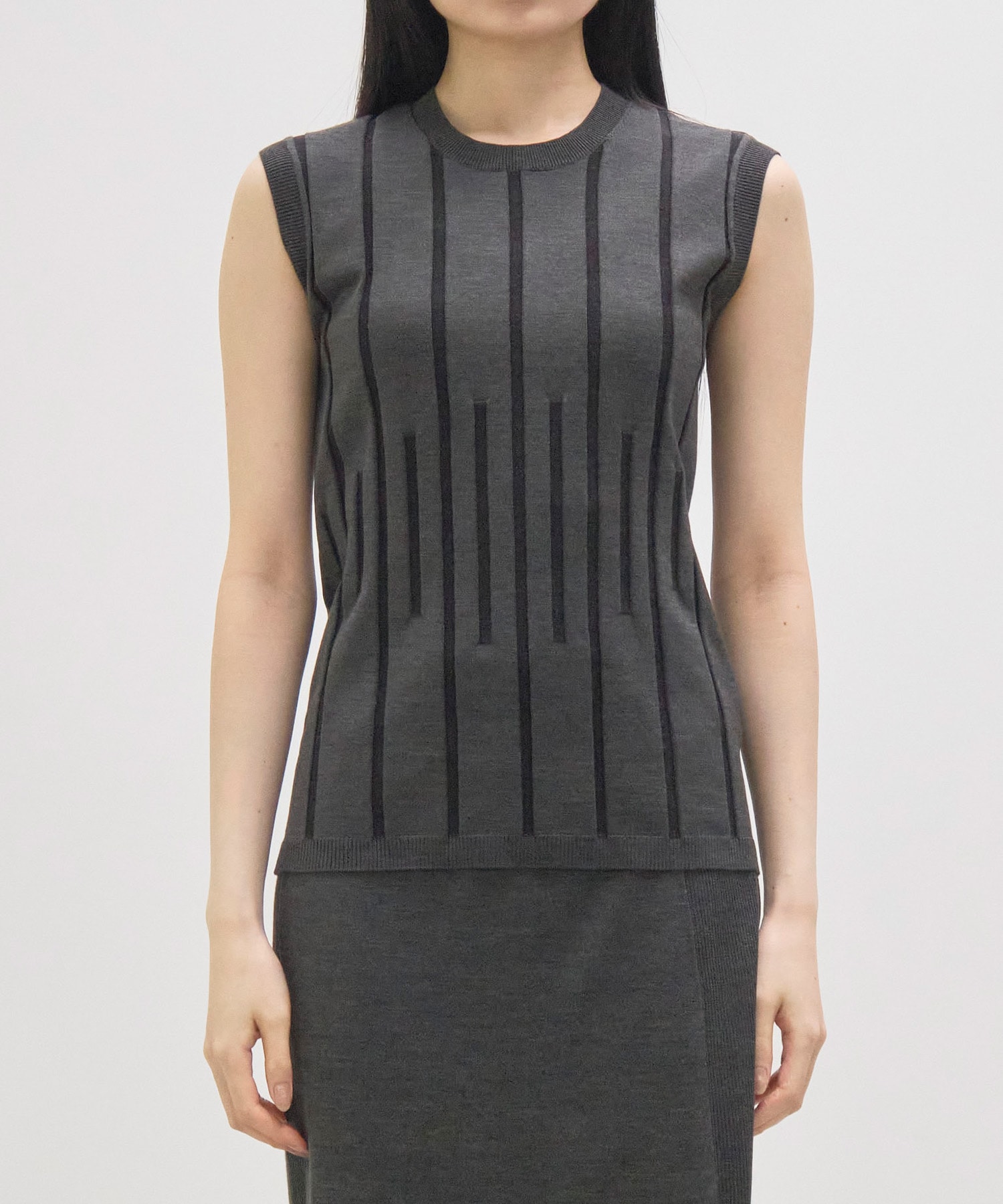 EX.Washable Silk Sleeveless Tops CINOH