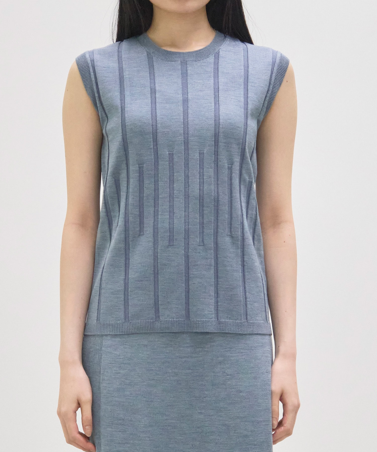 EX.Washable Silk Sleeveless Tops CINOH