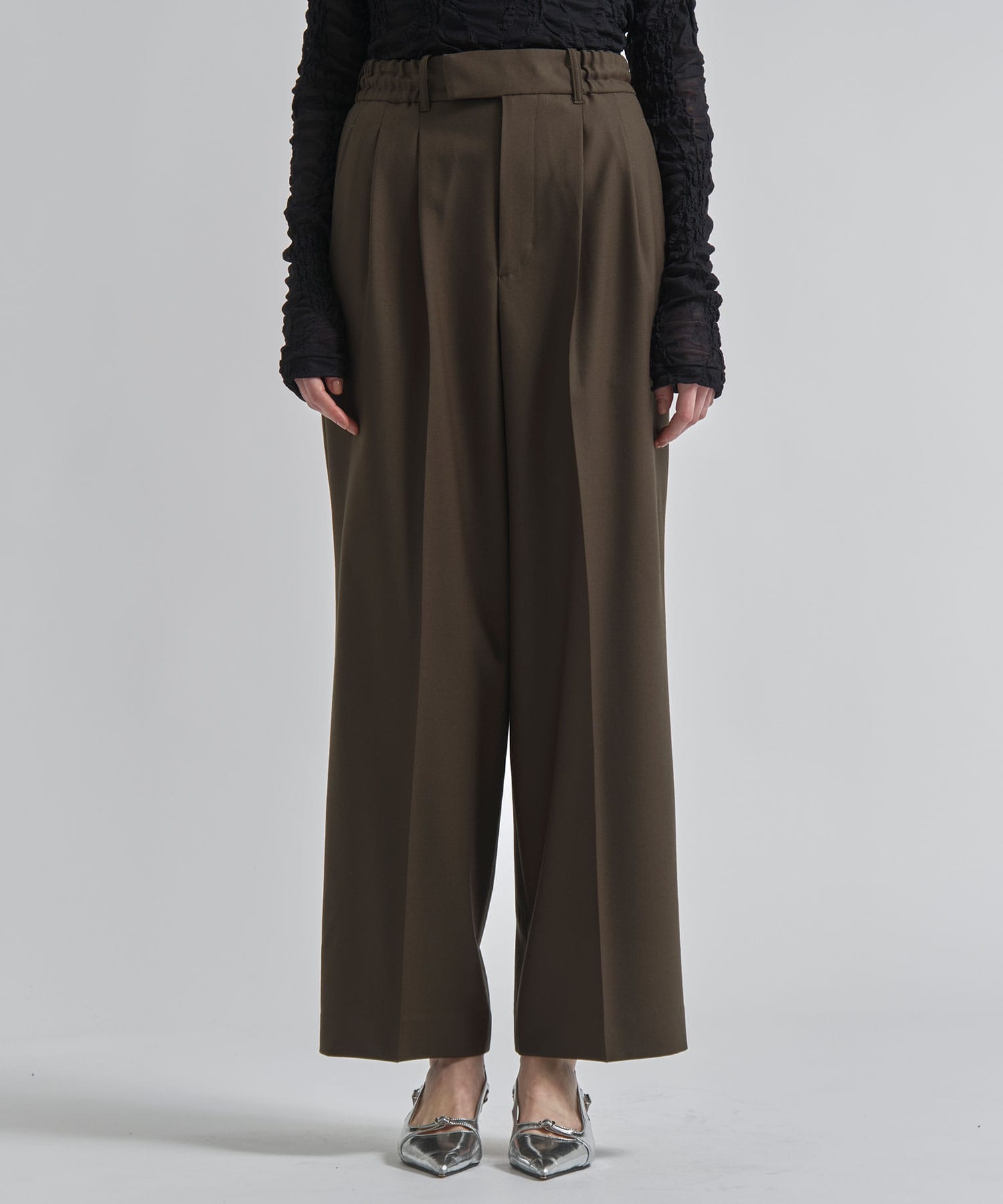 Wool Easy Pants INSCRIRE