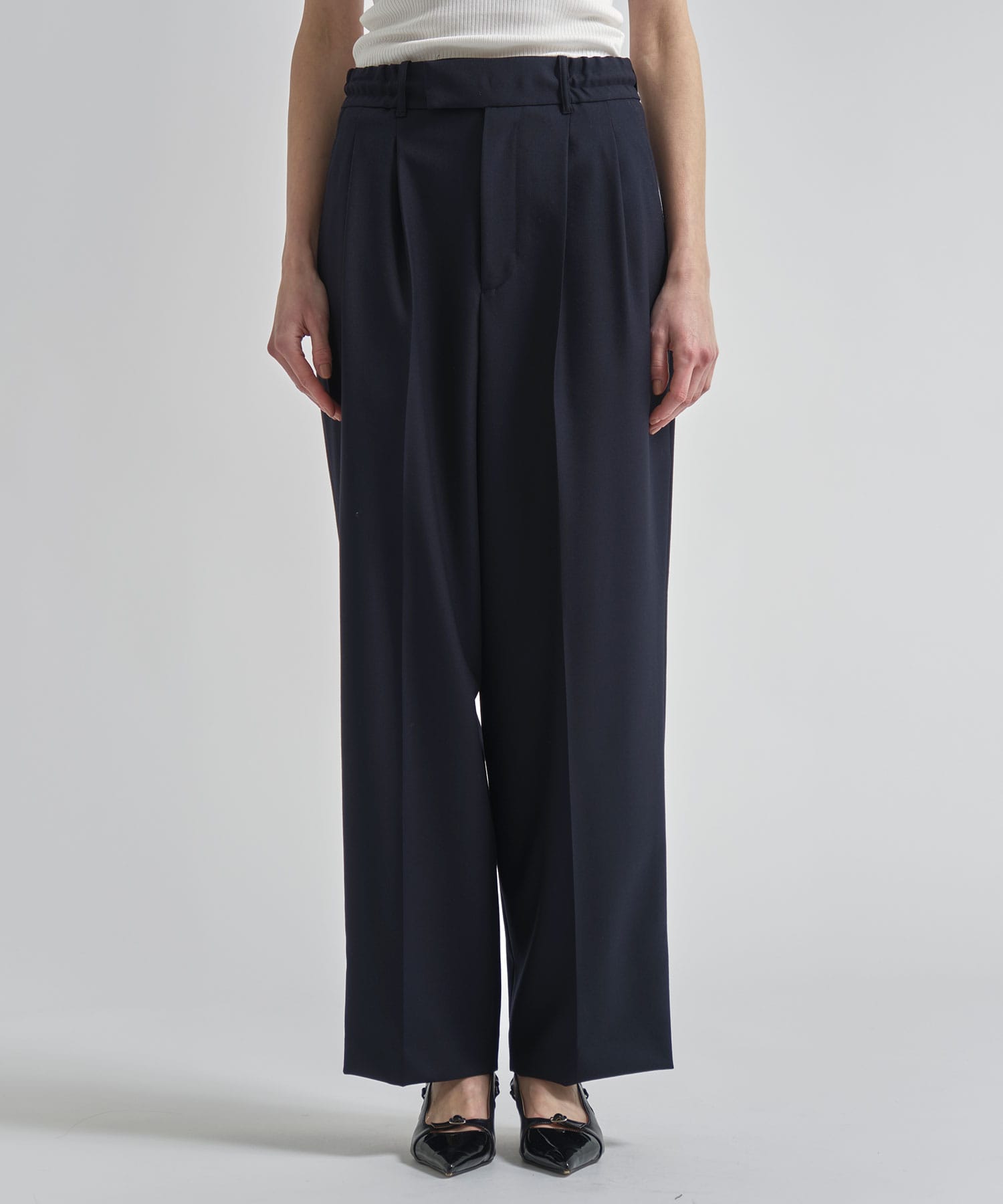 Wool Easy Pants INSCRIRE