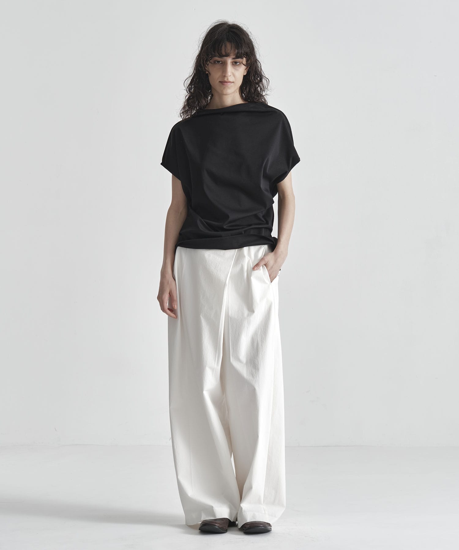 nylon cotton cross pants IIROT