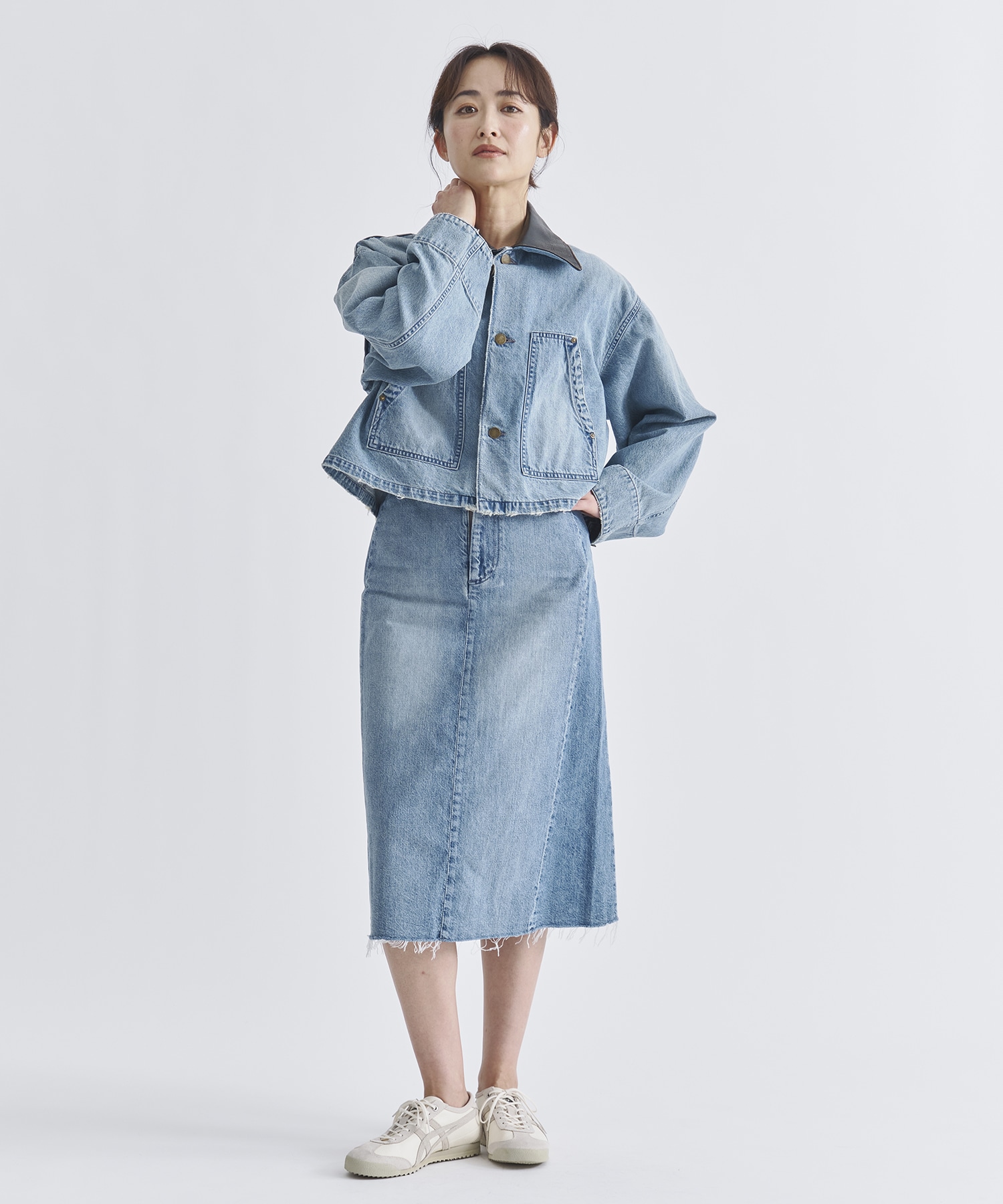 HEM CUT MID-LENGTH SK DENIM MADISONBLUE