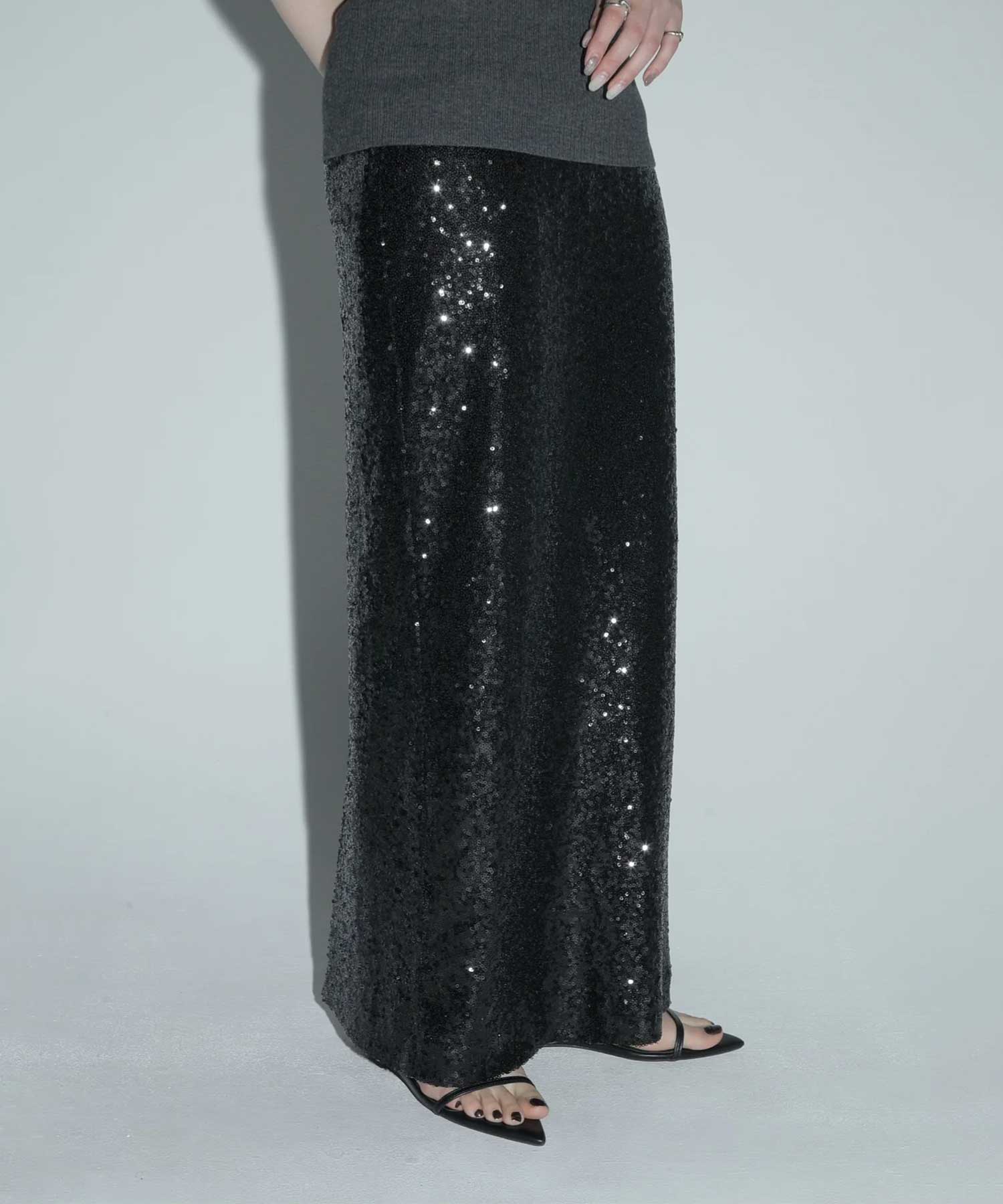 glitter pencil skirt Louren