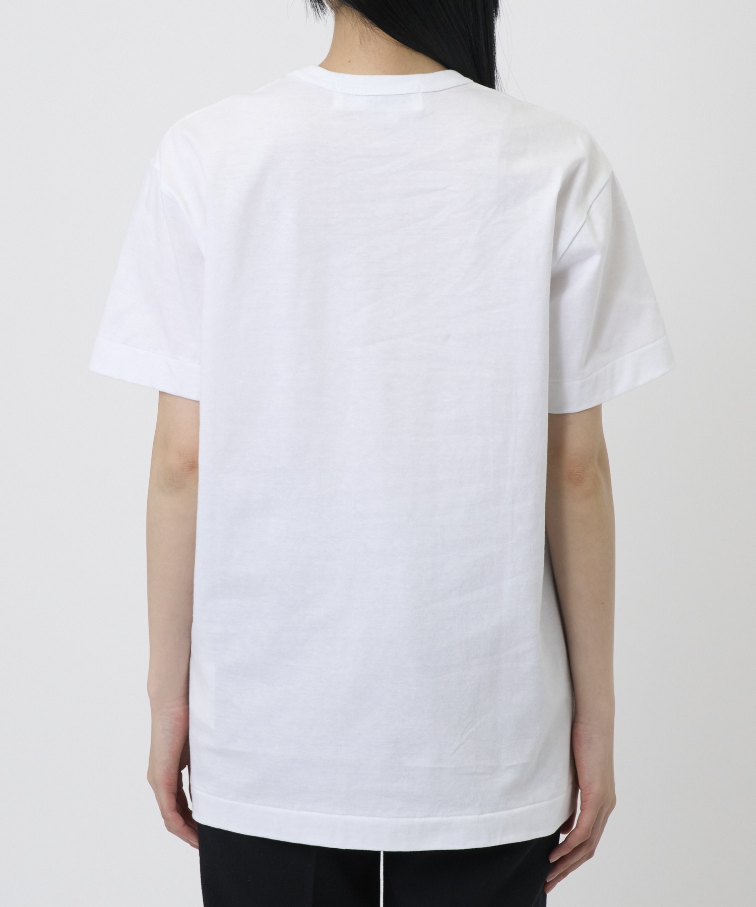 T-SHIRT BLACK BLACK HEART PLAY Comme des Garcons