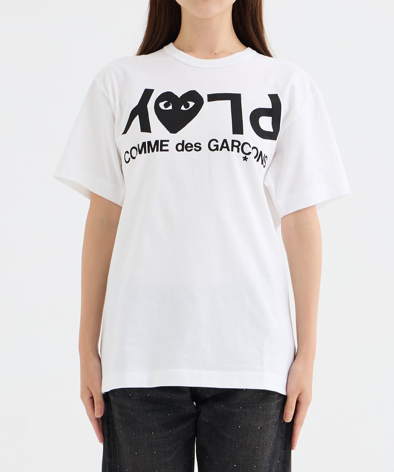 T-SHIRT LOGO PRINT PLAY LOGO PLAY Comme des Garcons