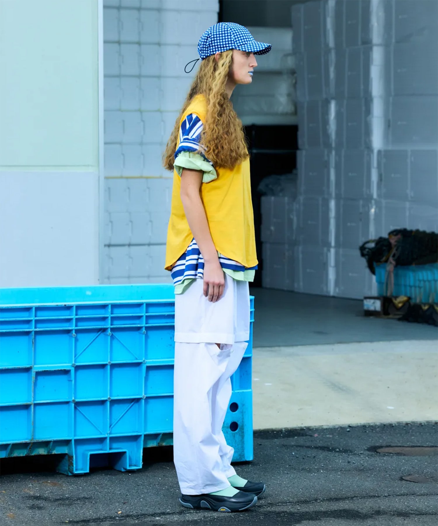 ソフト天竺2 Round hem T/T nagonstans