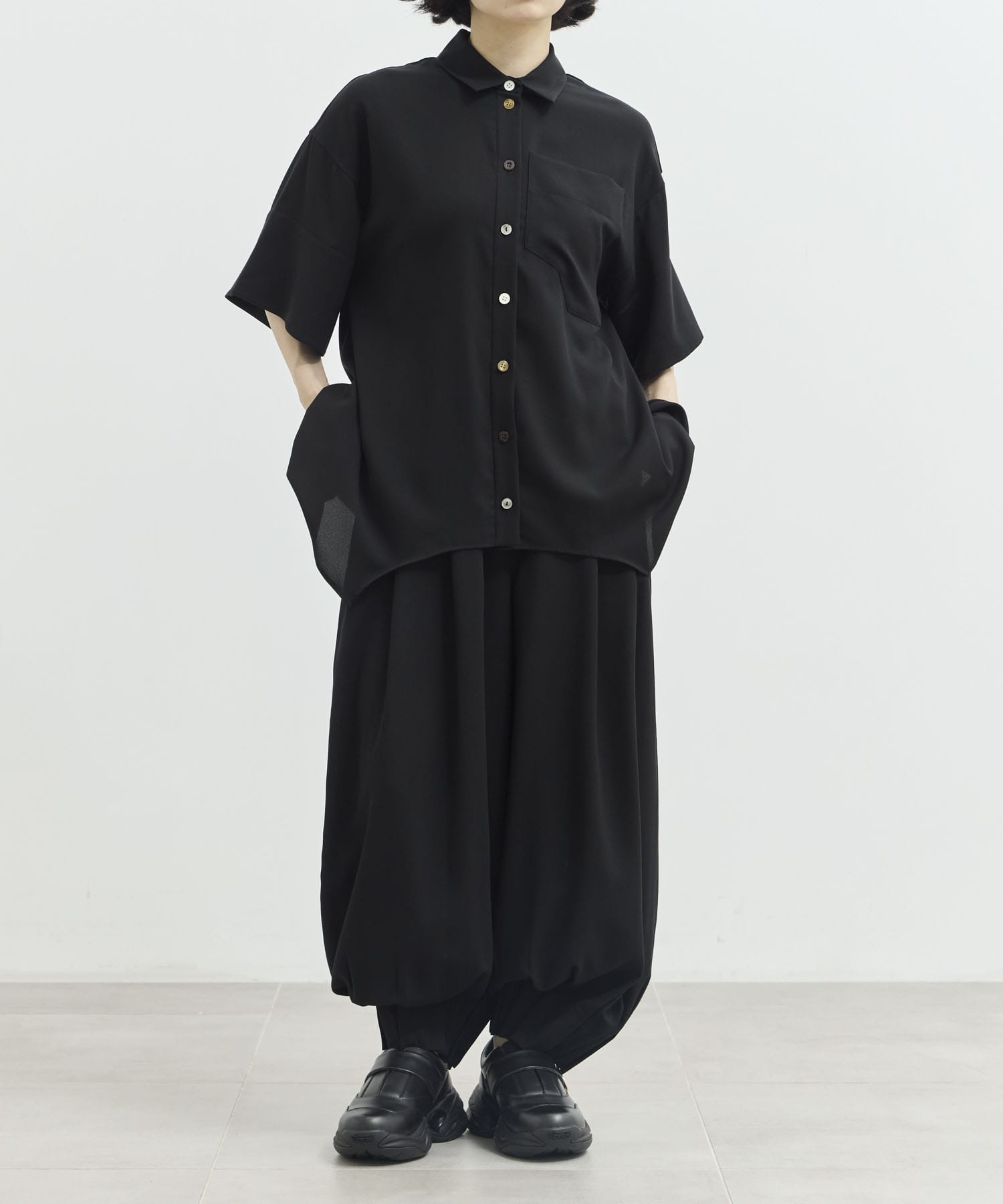 TACK-HEM PANTS ENFOLD