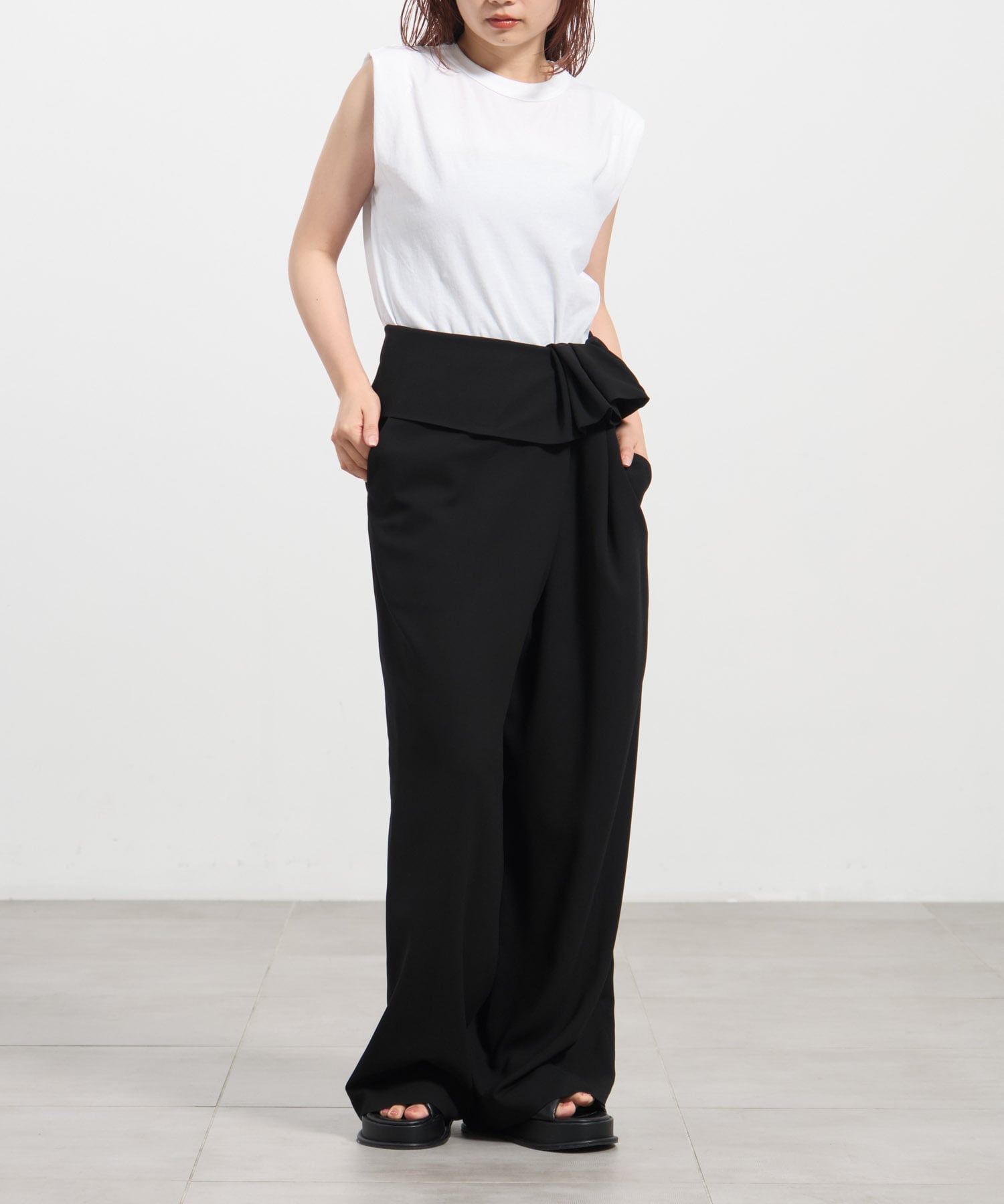 RELAX WIDE-PANTS ENFOLD