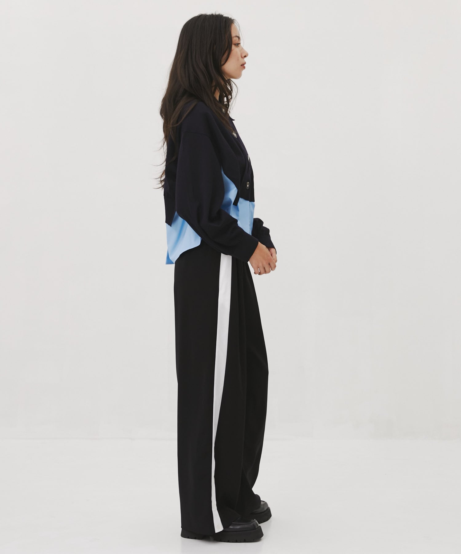 ENFOLD ワイドパンツ　36 SHIRT-LAYERED WIDE-PANTS｜ENFOLD（エンフォルド）公式通販