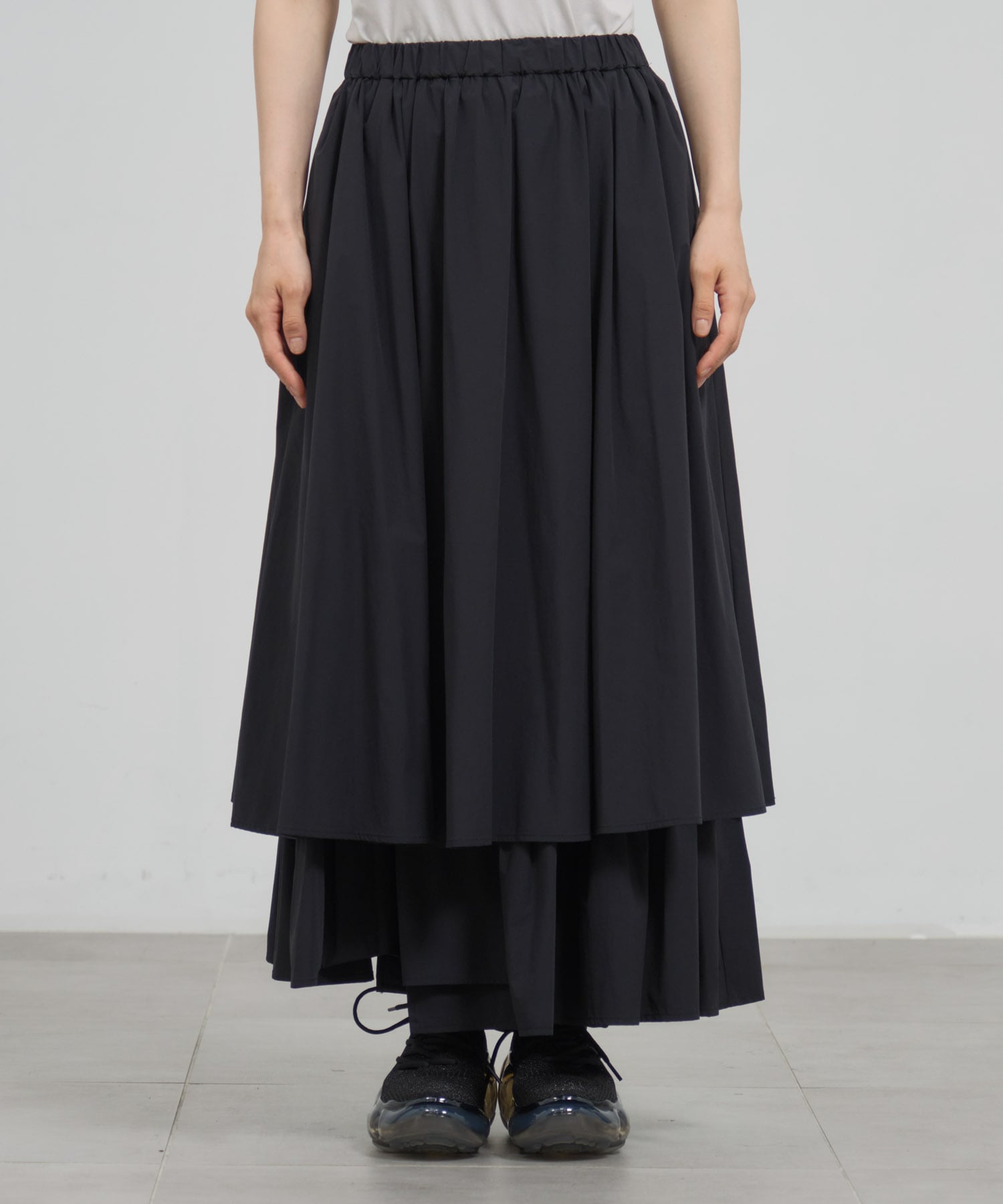 layer volume skirt nagonstans