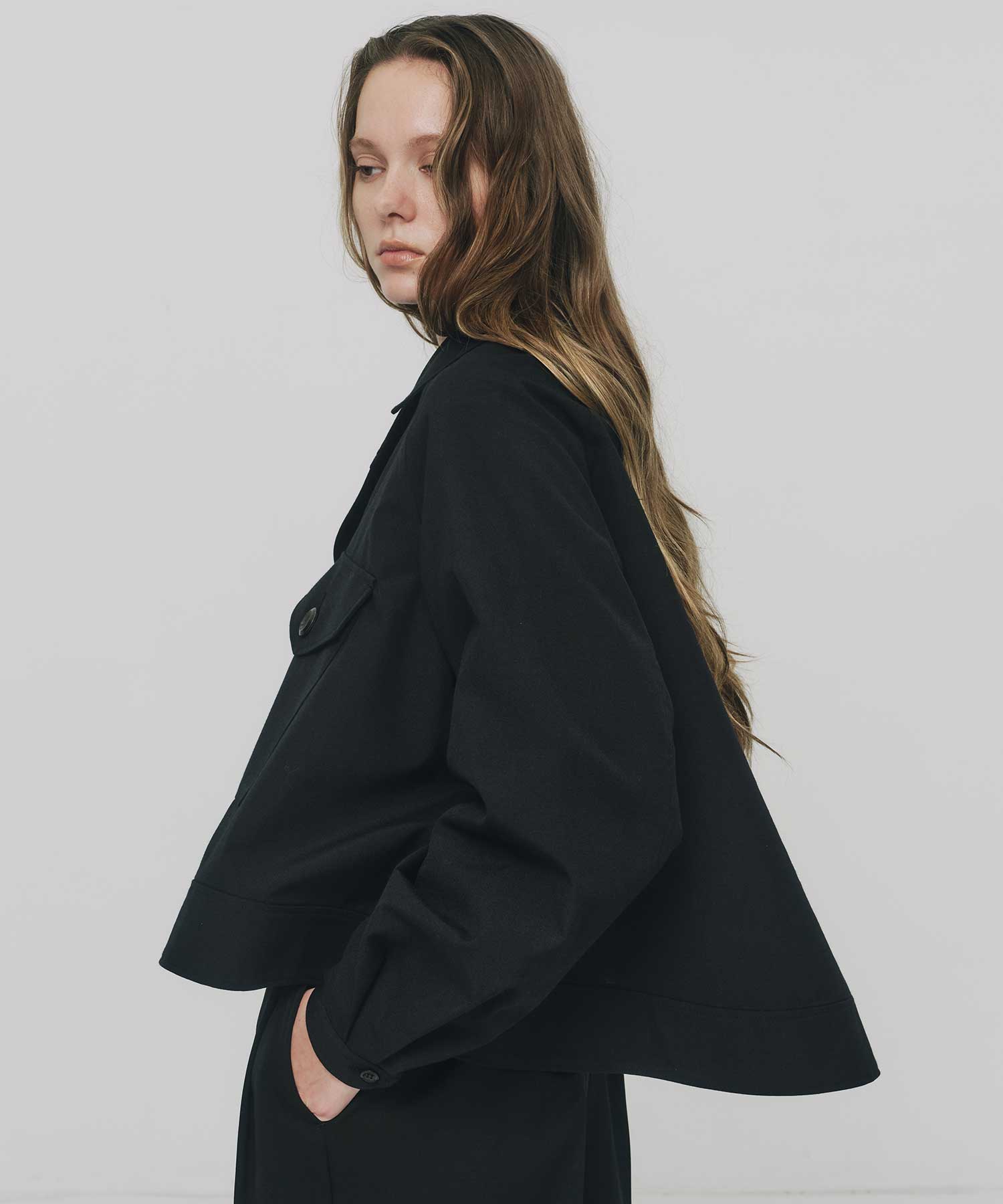 RERACS A-LINE CPO BLOUSE THE RERACS
