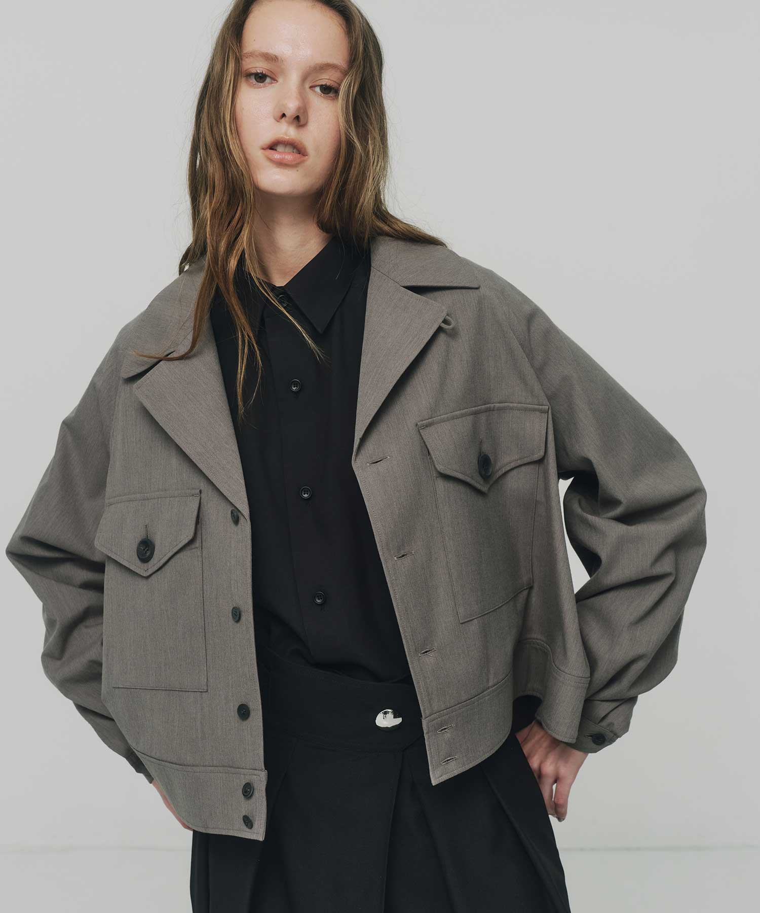 RERACS A-LINE CPO BLOUSE THE RERACS