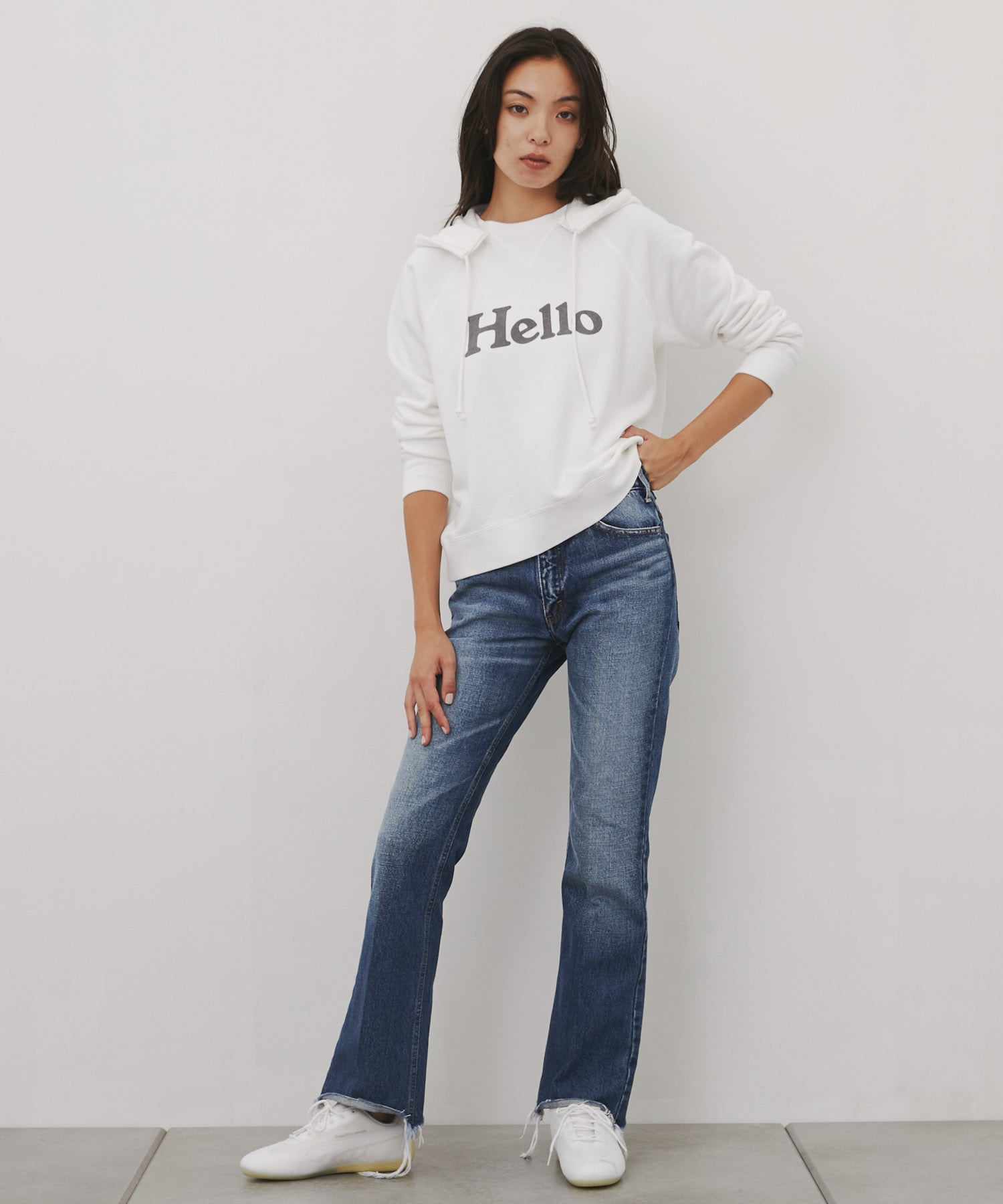 HELLO HOODIE MADISONBLUE