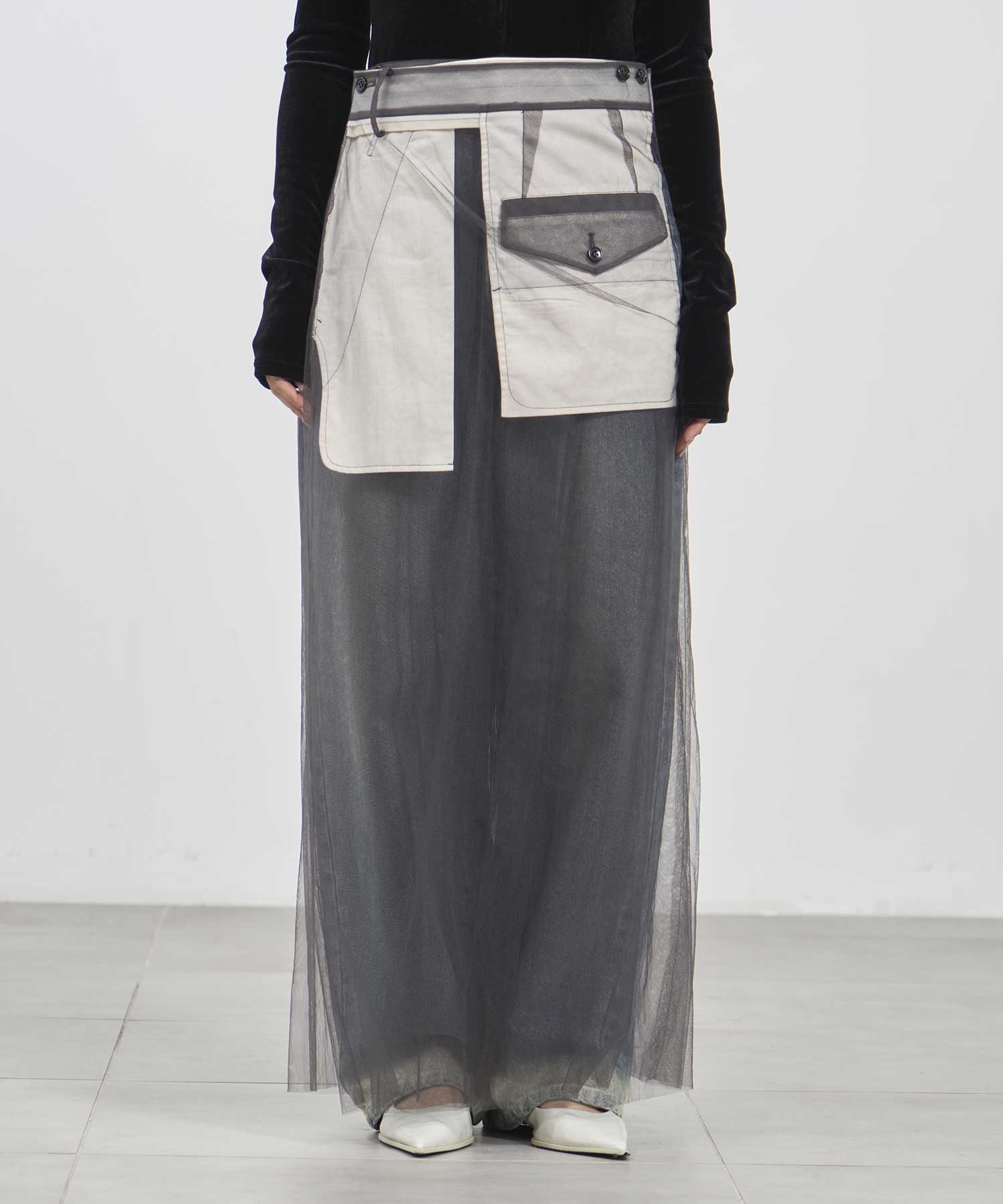 CP-25185 Tulle Pants Chika Kisada