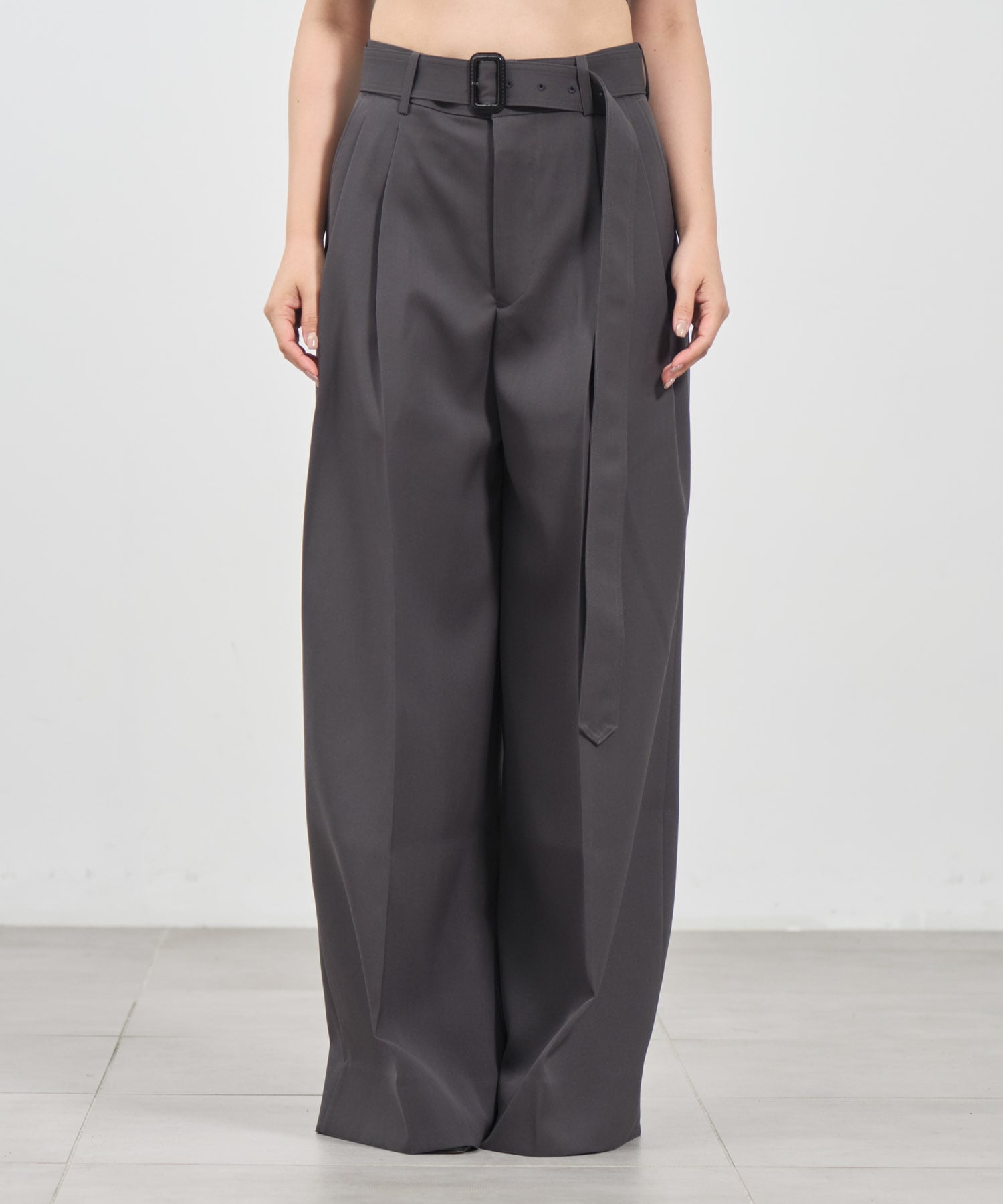 THE SLACKS BELTED 2 TUCK THE RERACS