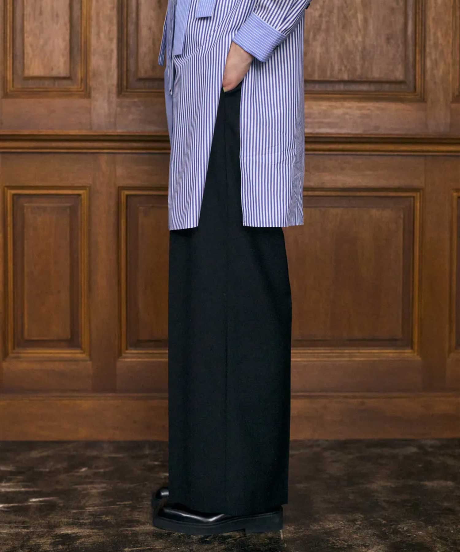 TWO-WAIST TROUSERS ENFOLD