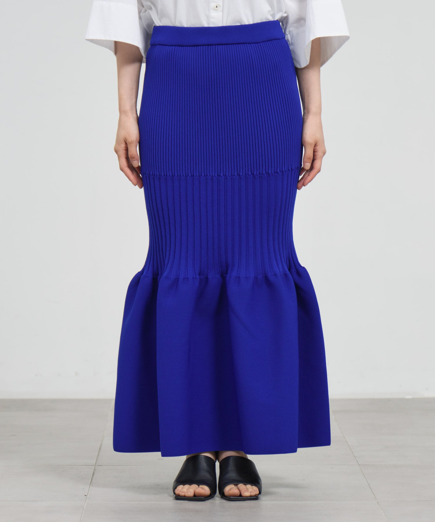 FLUTED MERMAID SKIRT CFCL