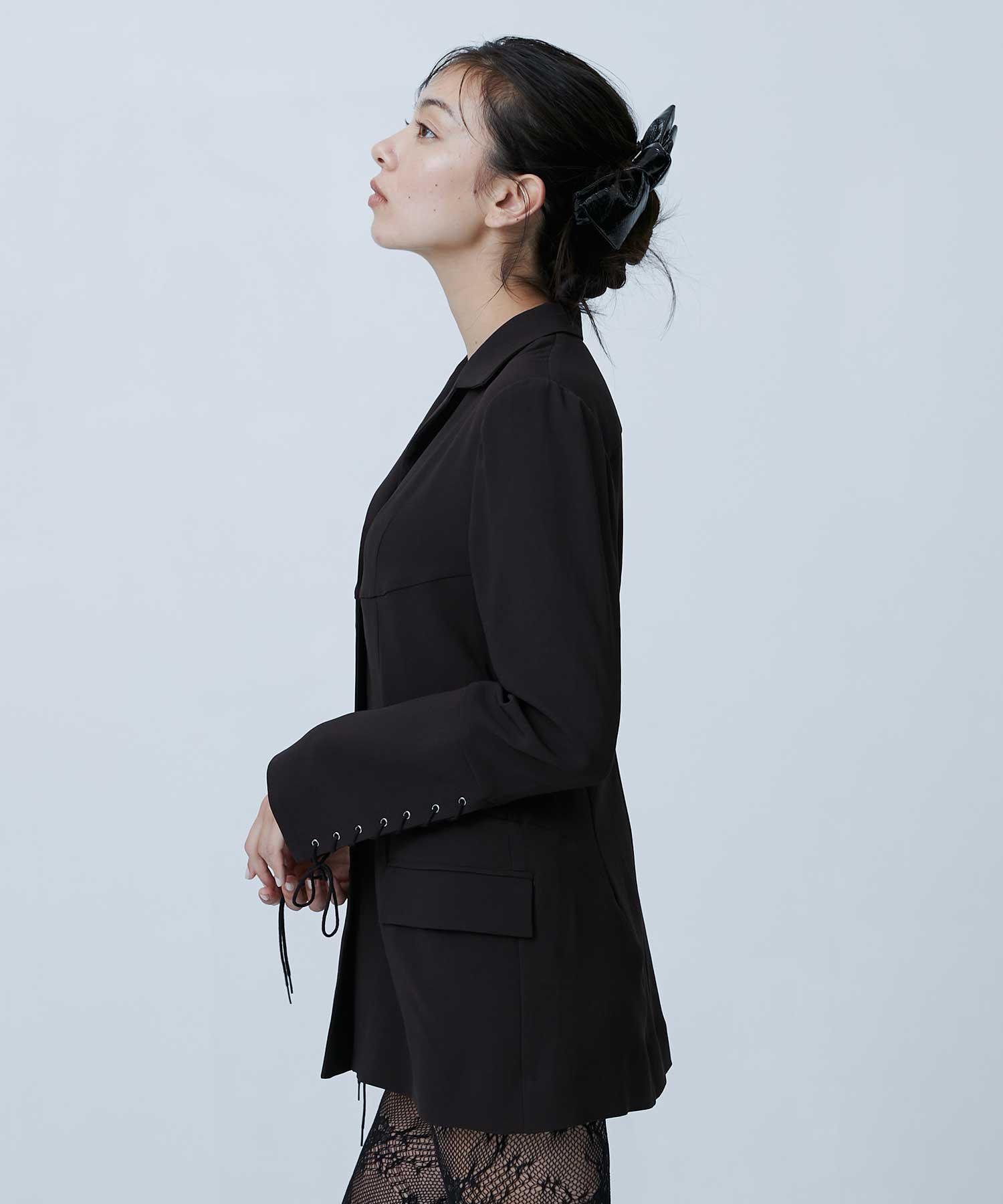 Crepe shirt jacket FETICO