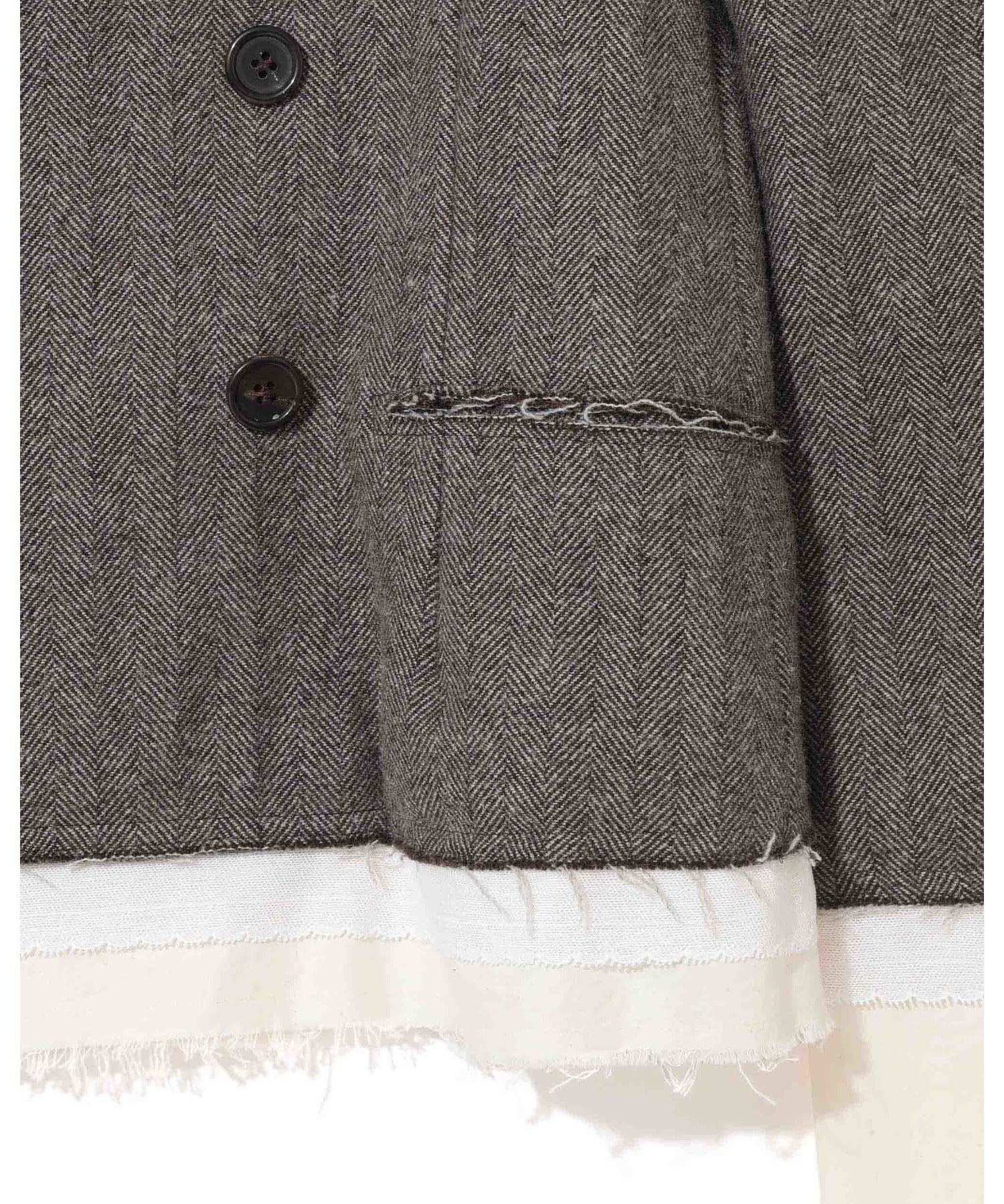 UP2E1104 TWEED JACKET UNDERCOVER