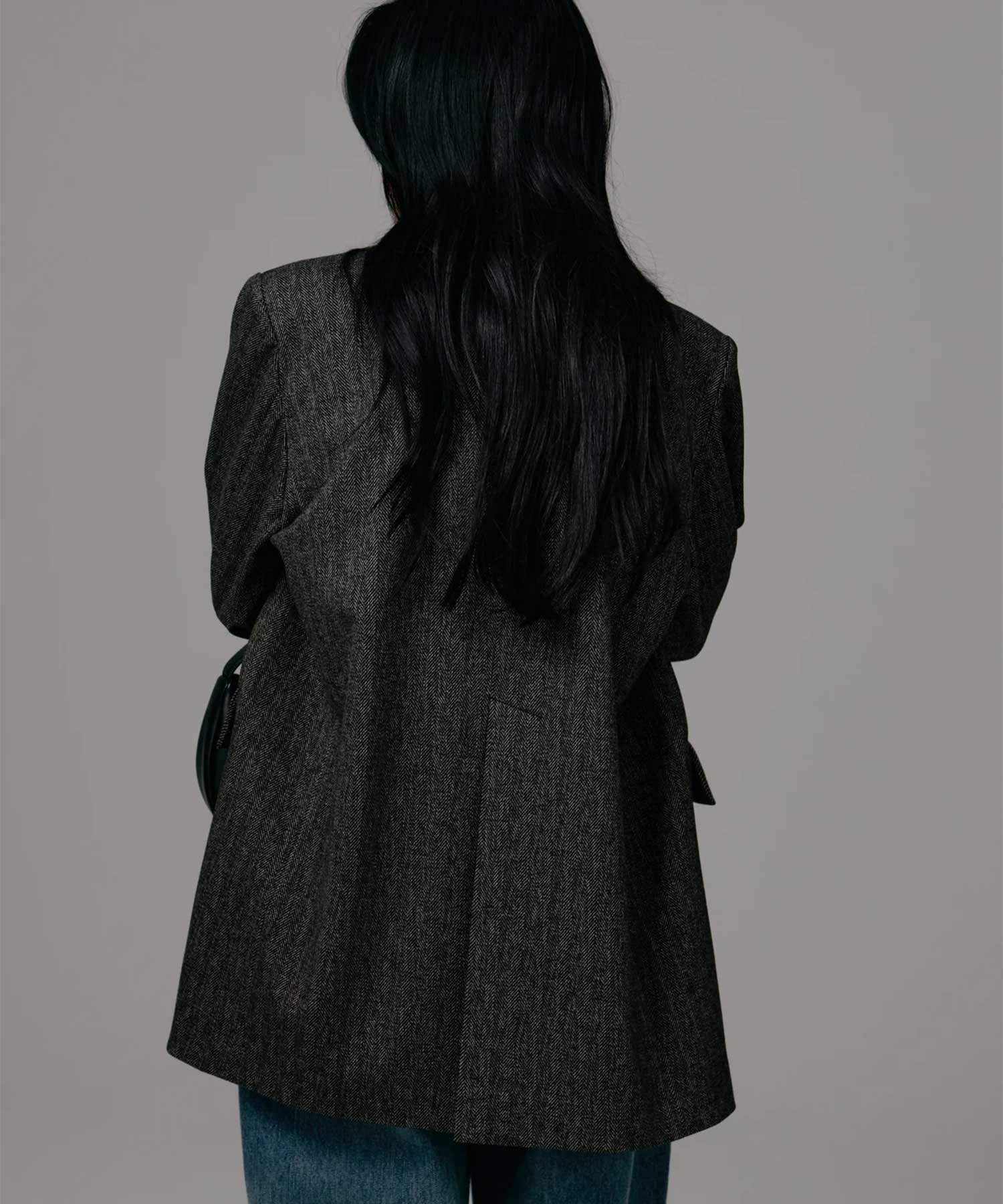 herringbone jacket Louren